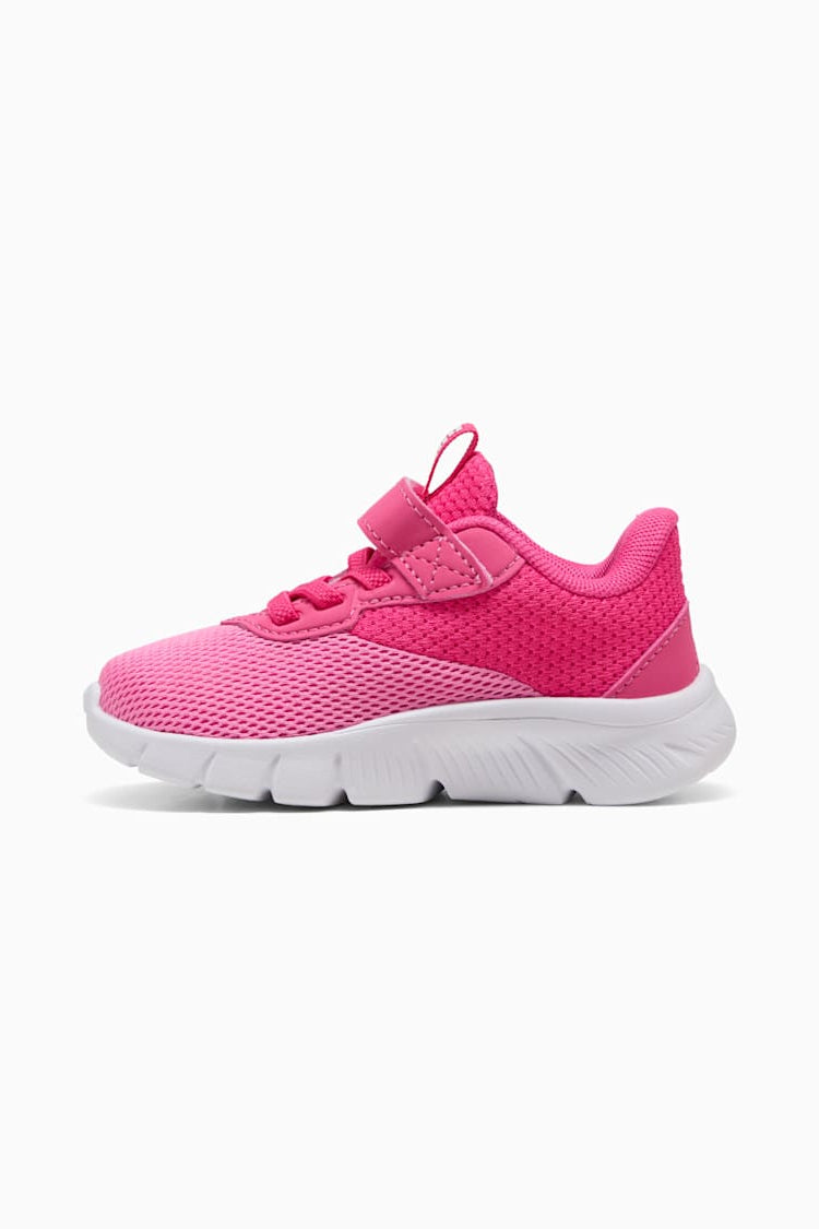 Puma Kid's Flex Focus Pink/White Running Shoes