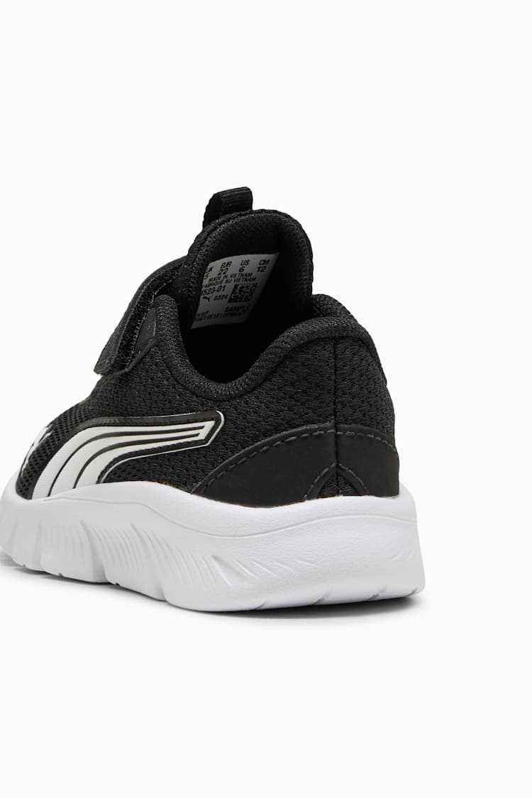 Puma Kid's Flex Focus Black/White Running Shoes