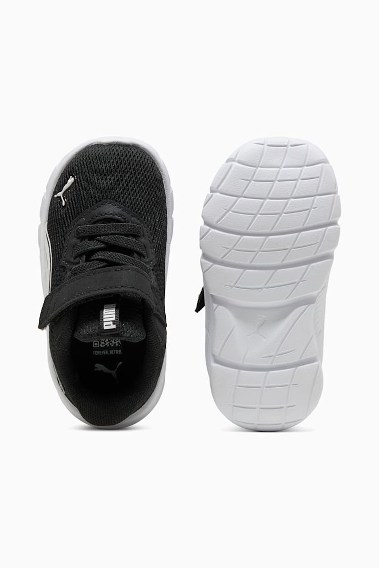 Puma Kid's Flex Focus Black/White Running Shoes