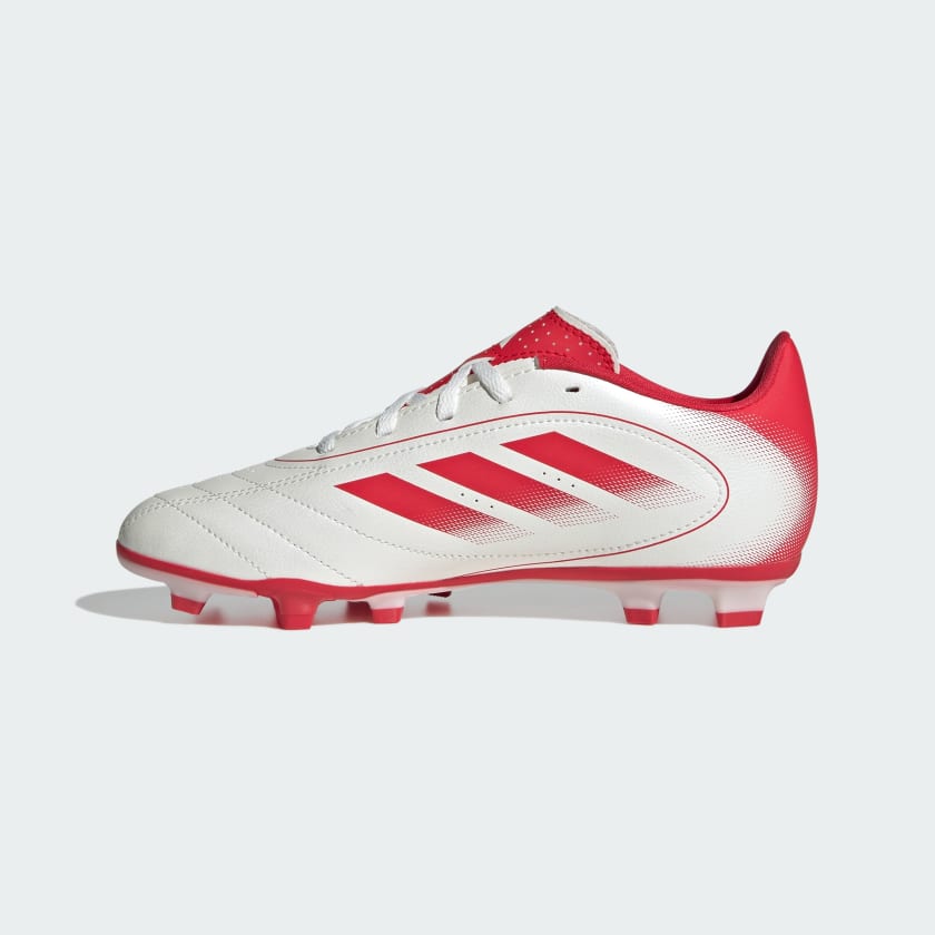 Adidas Kid's Goletto Ix Fg/Mg White/Ruby Football Boots