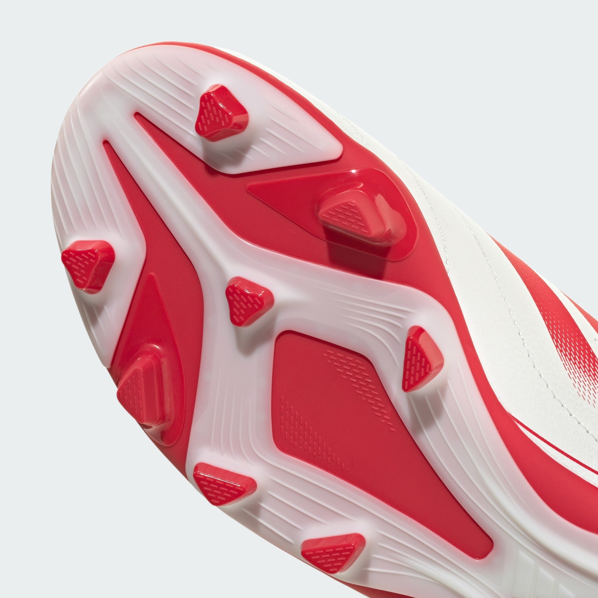 Adidas Kid's Goletto Ix Fg/Mg White/Ruby Football Boots