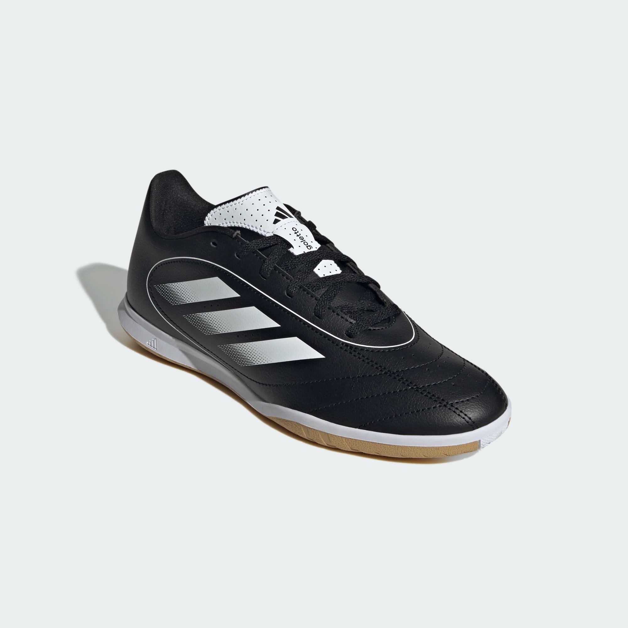 Adidas Men's Goletto Indoor Black/White Football Boots