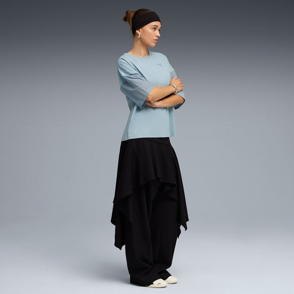 Puma Women's Her Oversized Seafoam Tee