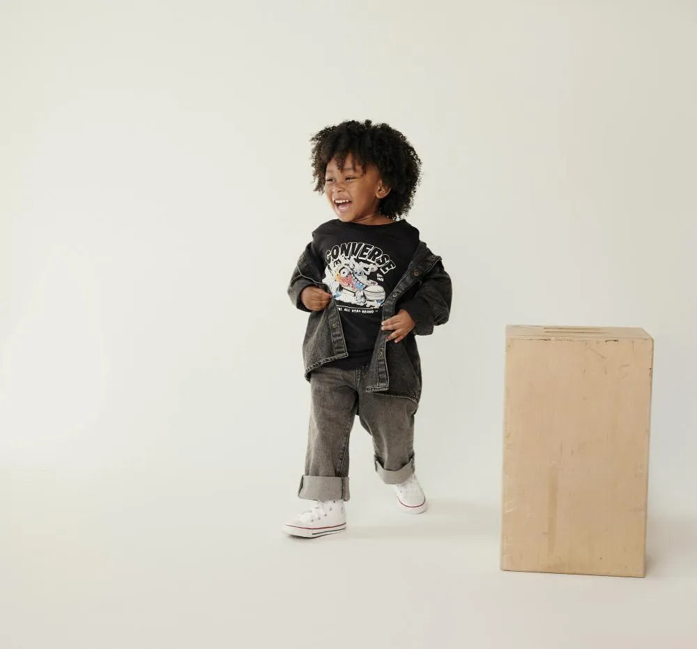 Converse Kids Chuck Taylor All Stars High Top White Shoe