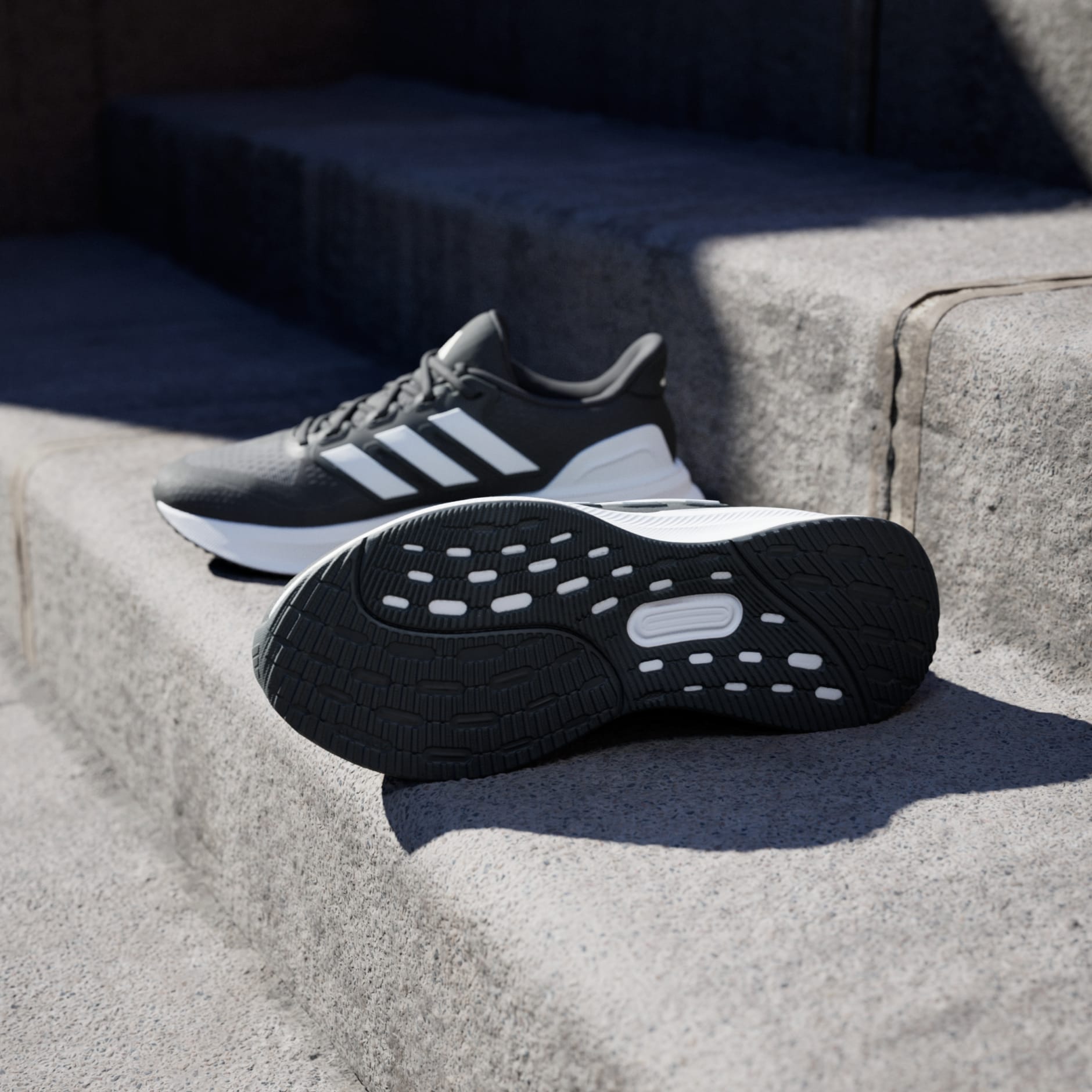 Adidas Men's Ultrarun 5 Black/White Running Shoes