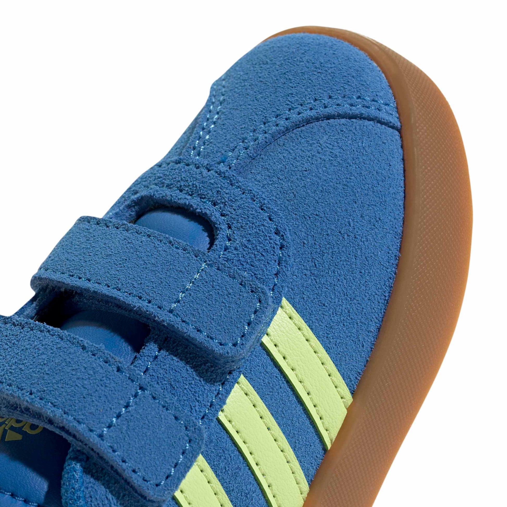 Adidas Kid's Vl Court 3.0 Royal/Lime Sneaker Shoes