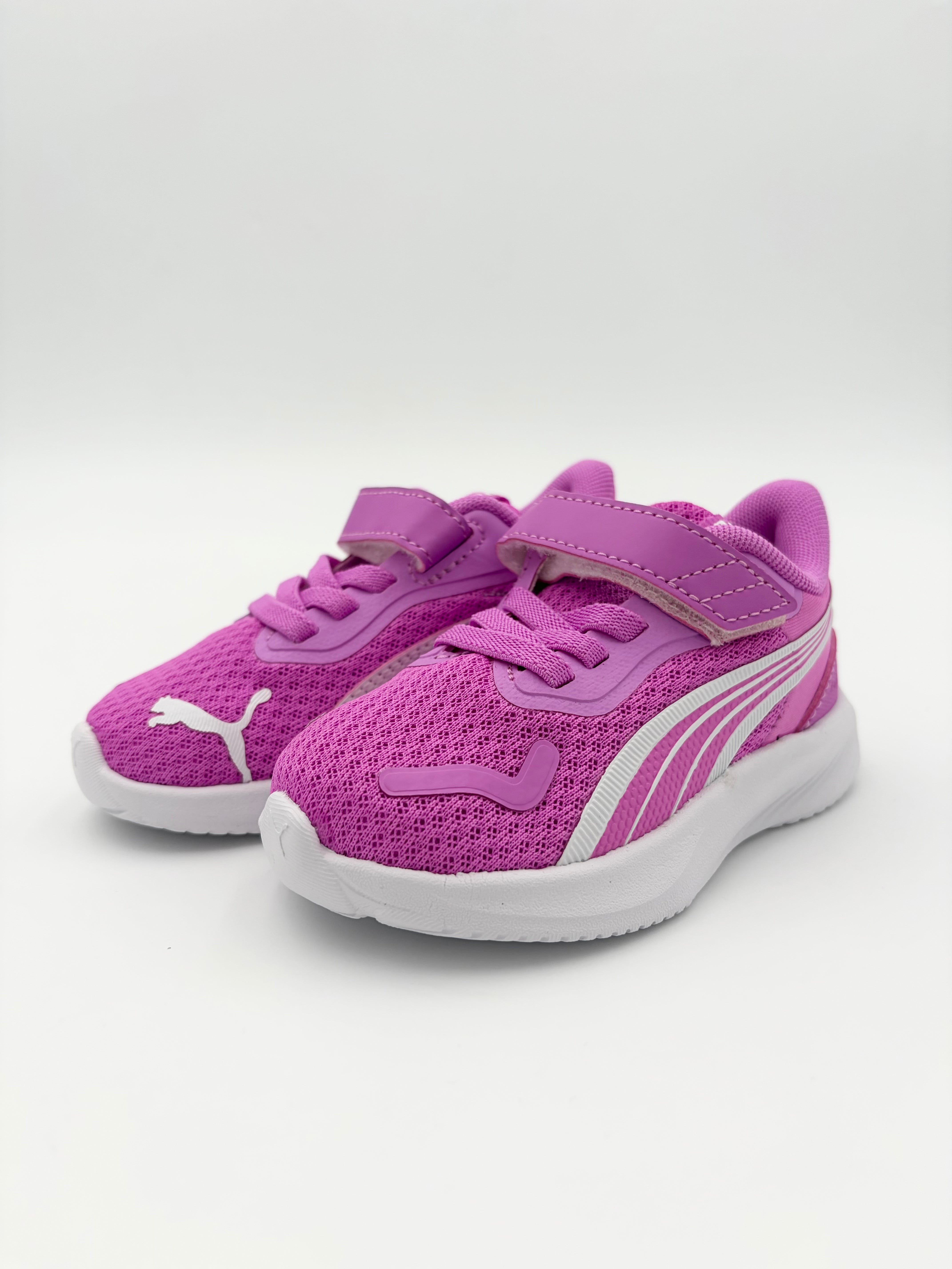 Puma Kid's Pounce Ac+ Orchid/White Running Shoes