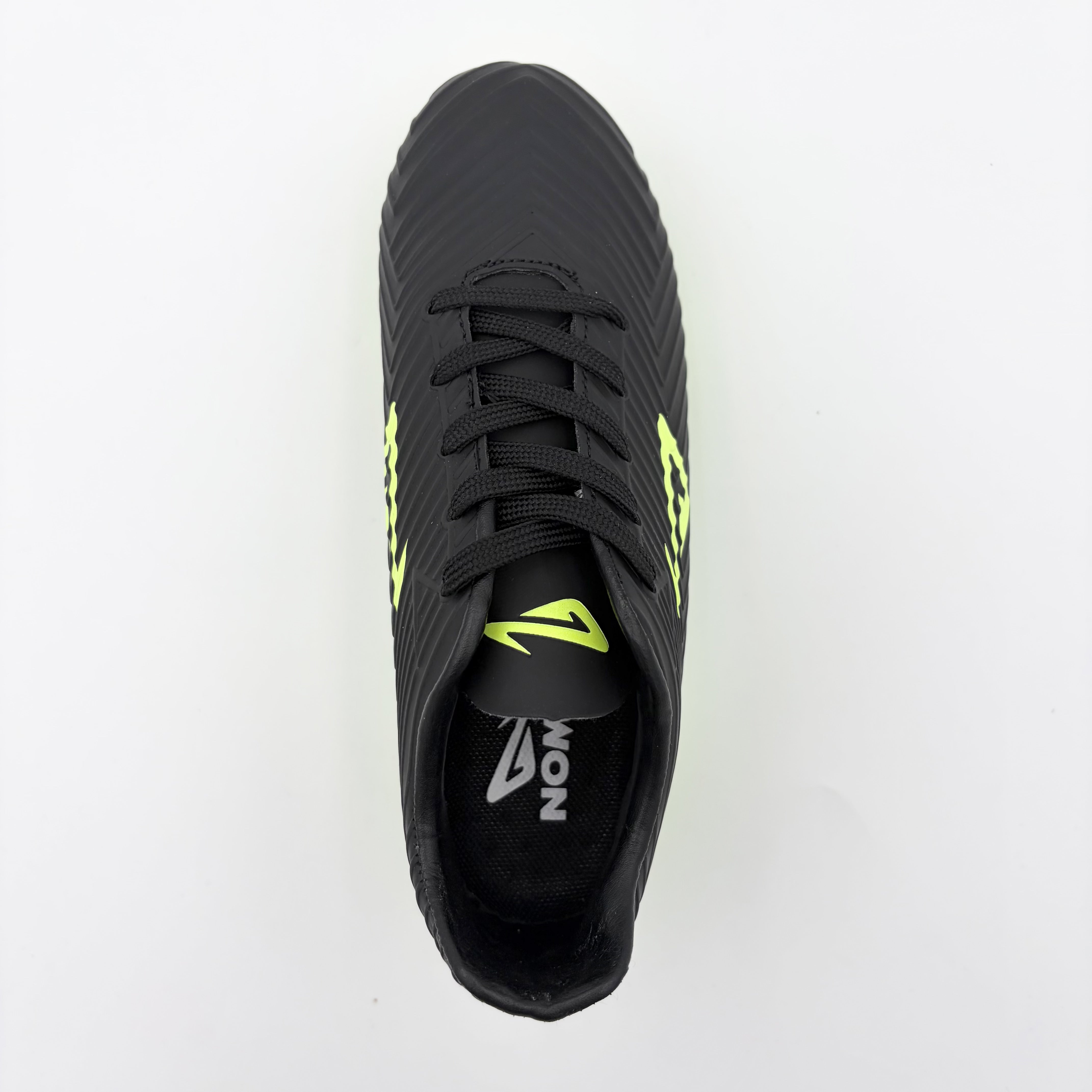 Nomis Kid's Speed Fg Black/Lime Football Boots