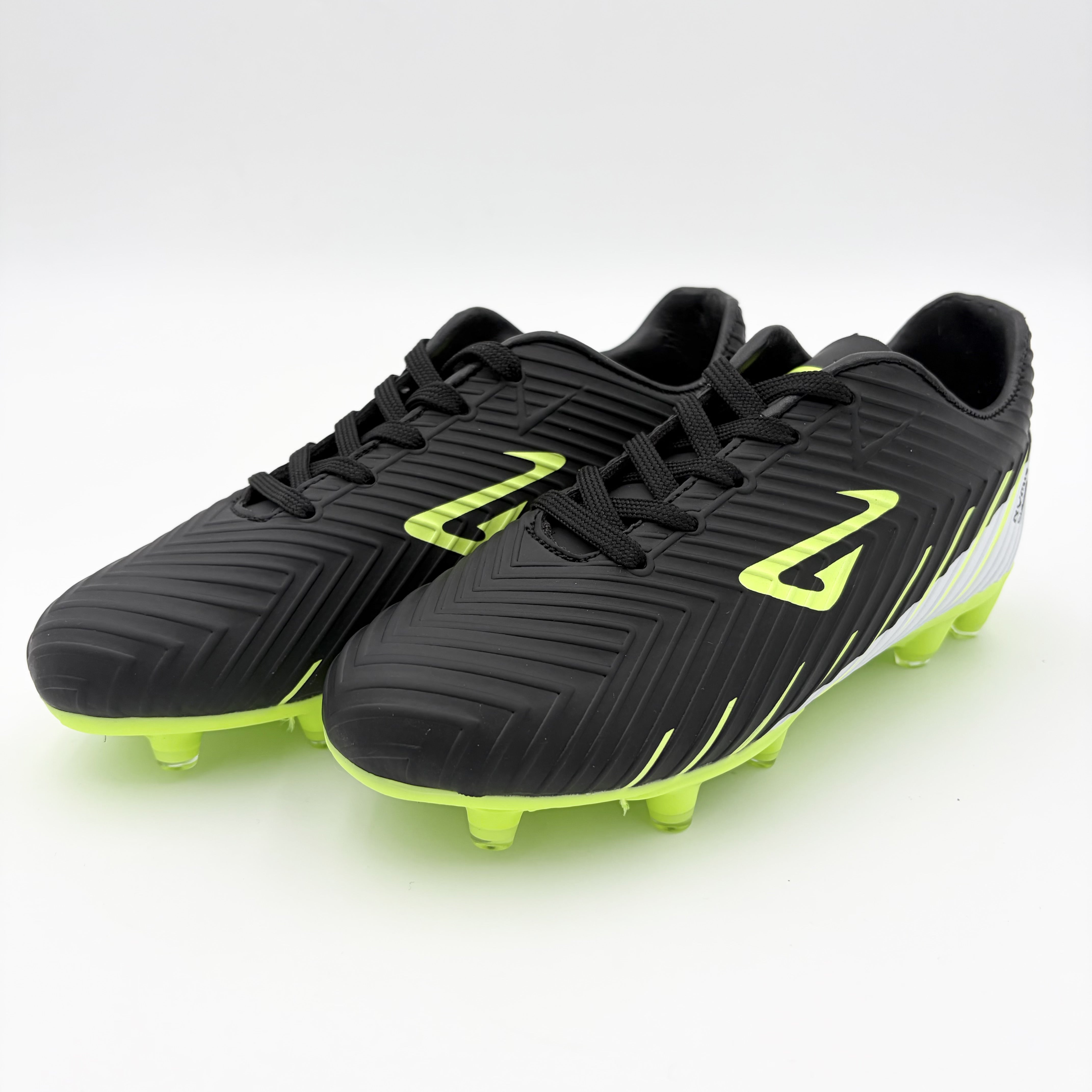 Nomis Kid's Speed Fg Black/Lime Football Boots