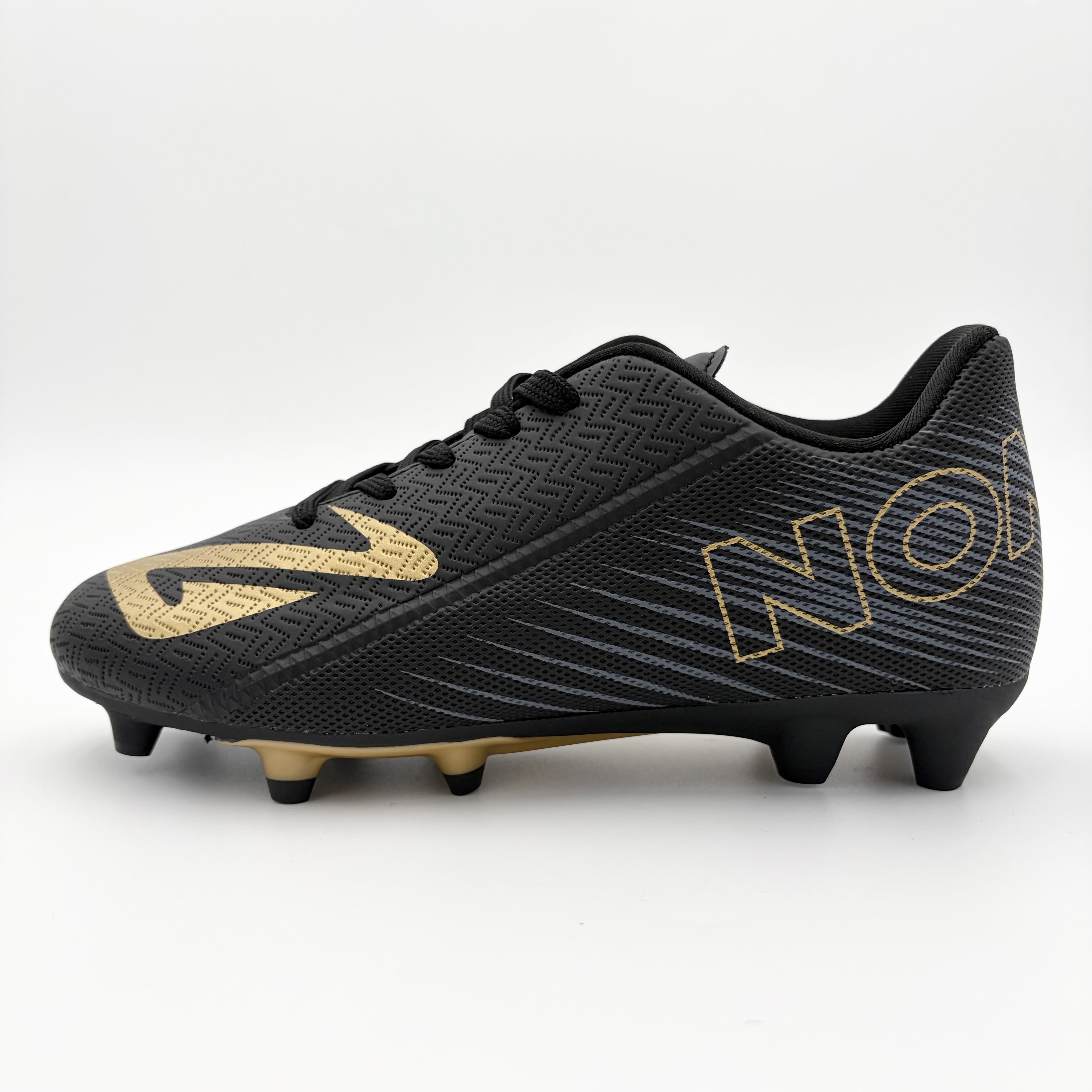 Nomis Kid's Ultimate Fg Black/Gold Football Boots