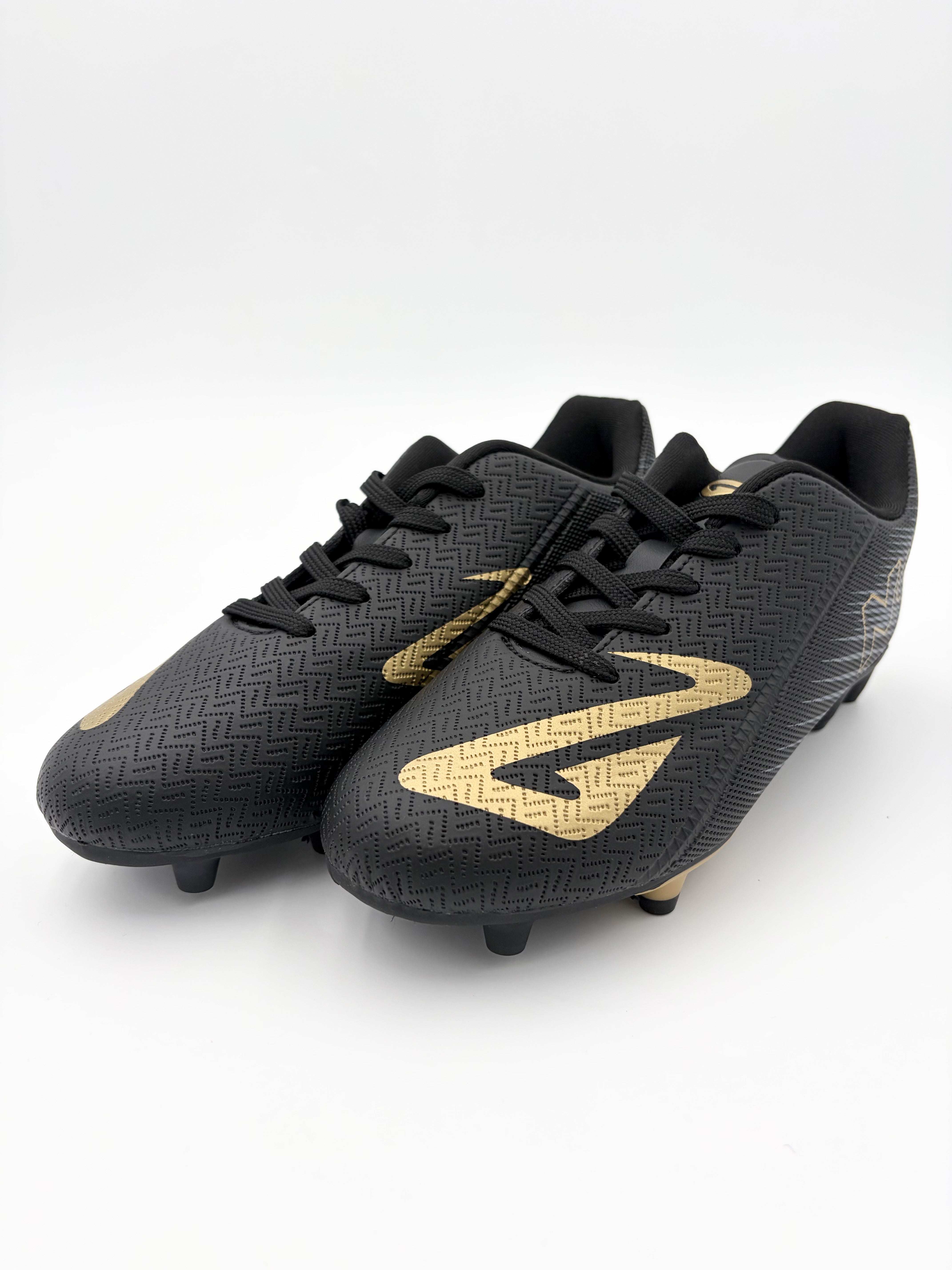 Nomis Kid's Ultimate Fg Black/Gold Football Boots