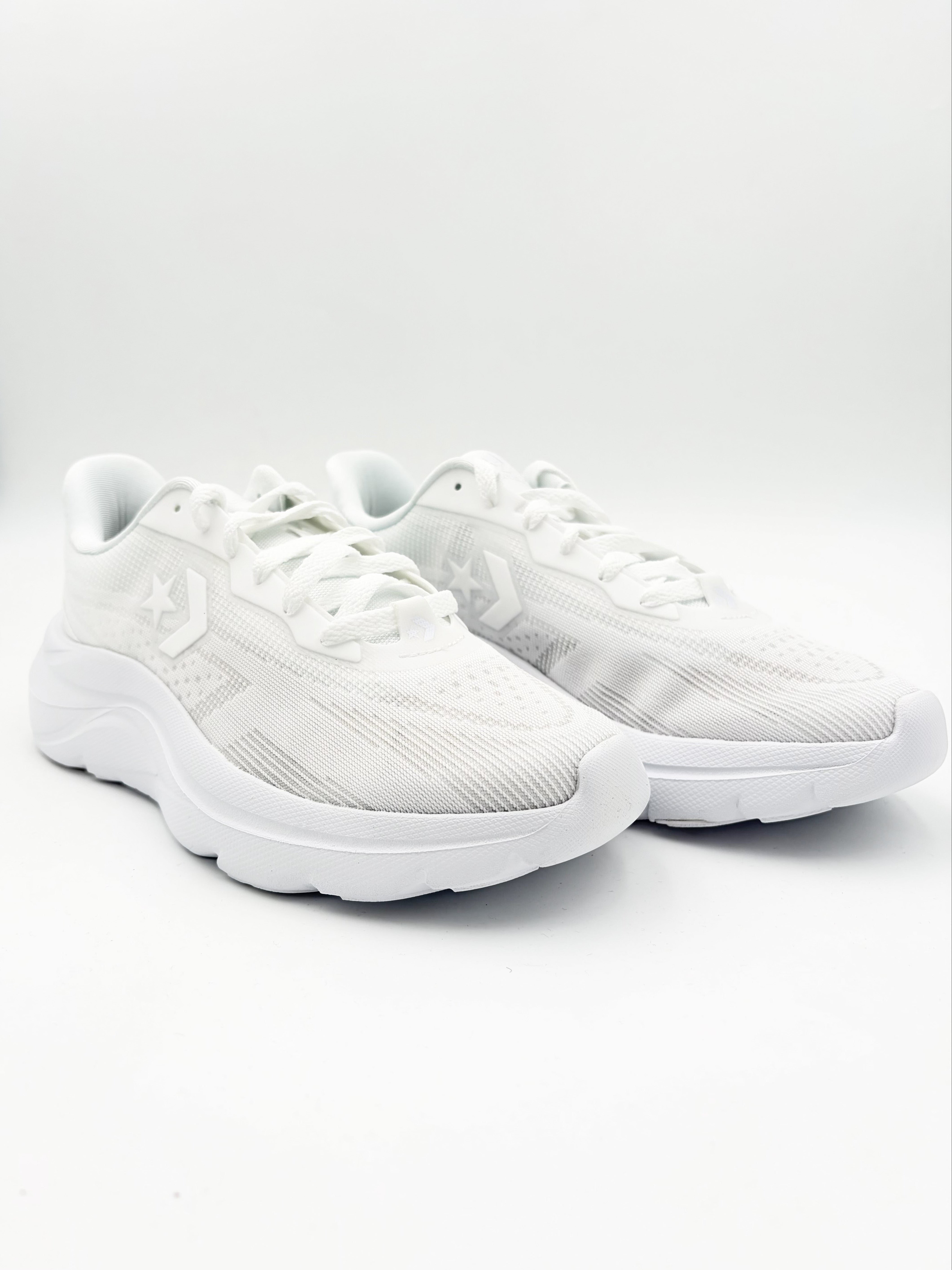 Converse Unisex Day One Runner Triple White Running Shoe