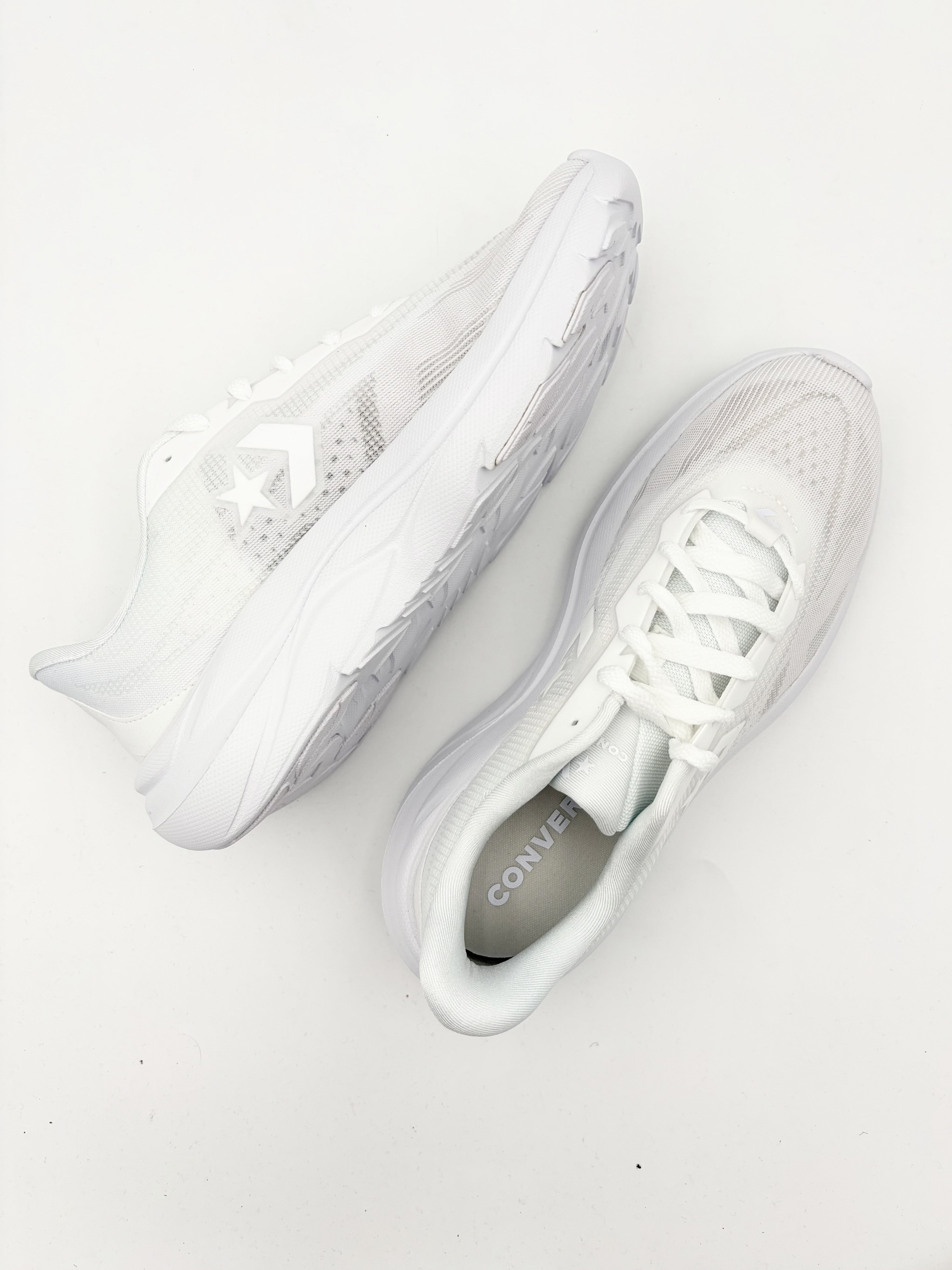 Converse Unisex Day One Runner Triple White Running Shoe