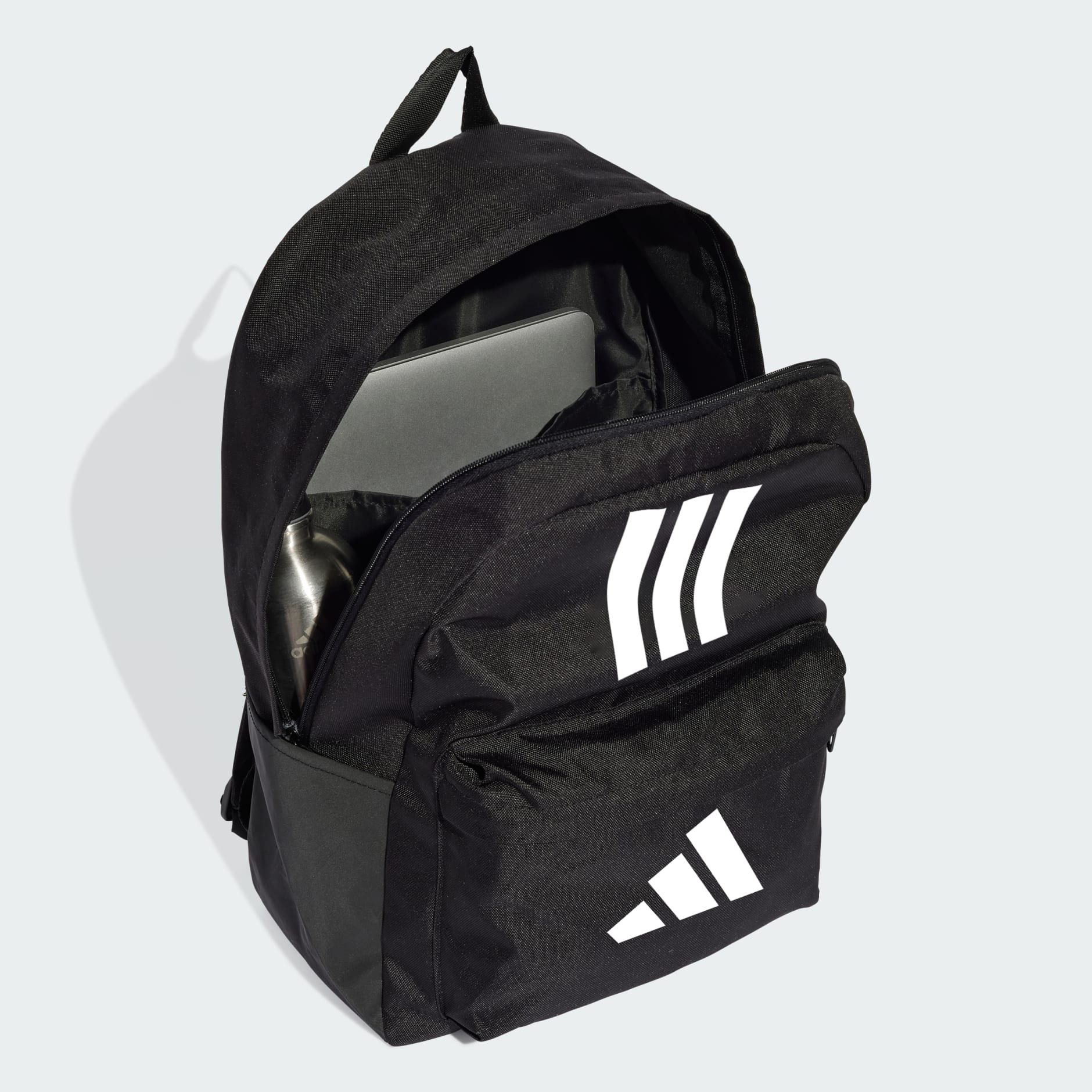 Adidas Back-To-School 3 Stripe Bar Black/White Backpack