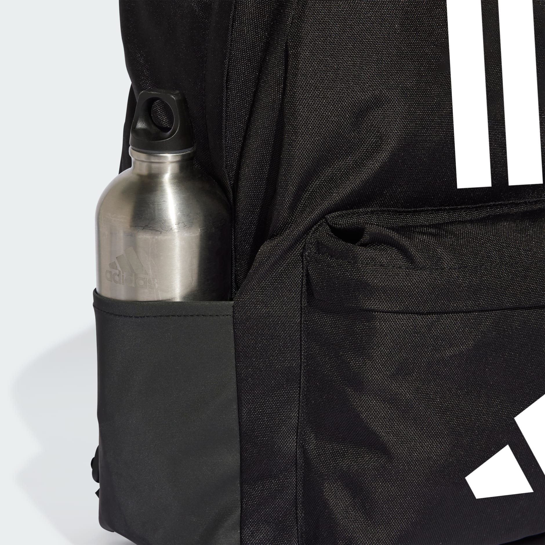 Adidas Back-To-School 3 Stripe Bar Black/White Backpack