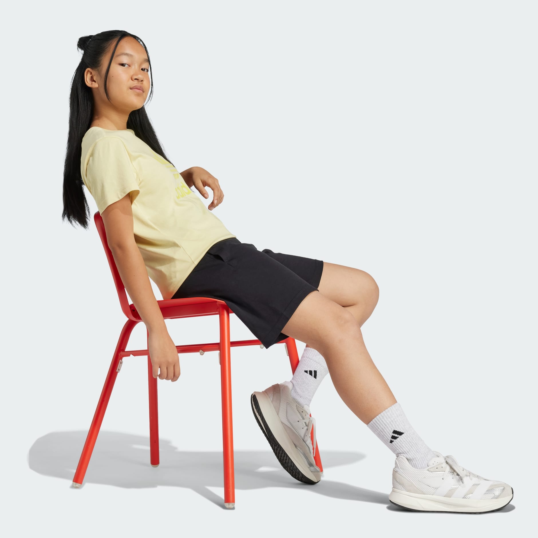 Adidas Kid's Big Logo Black Short