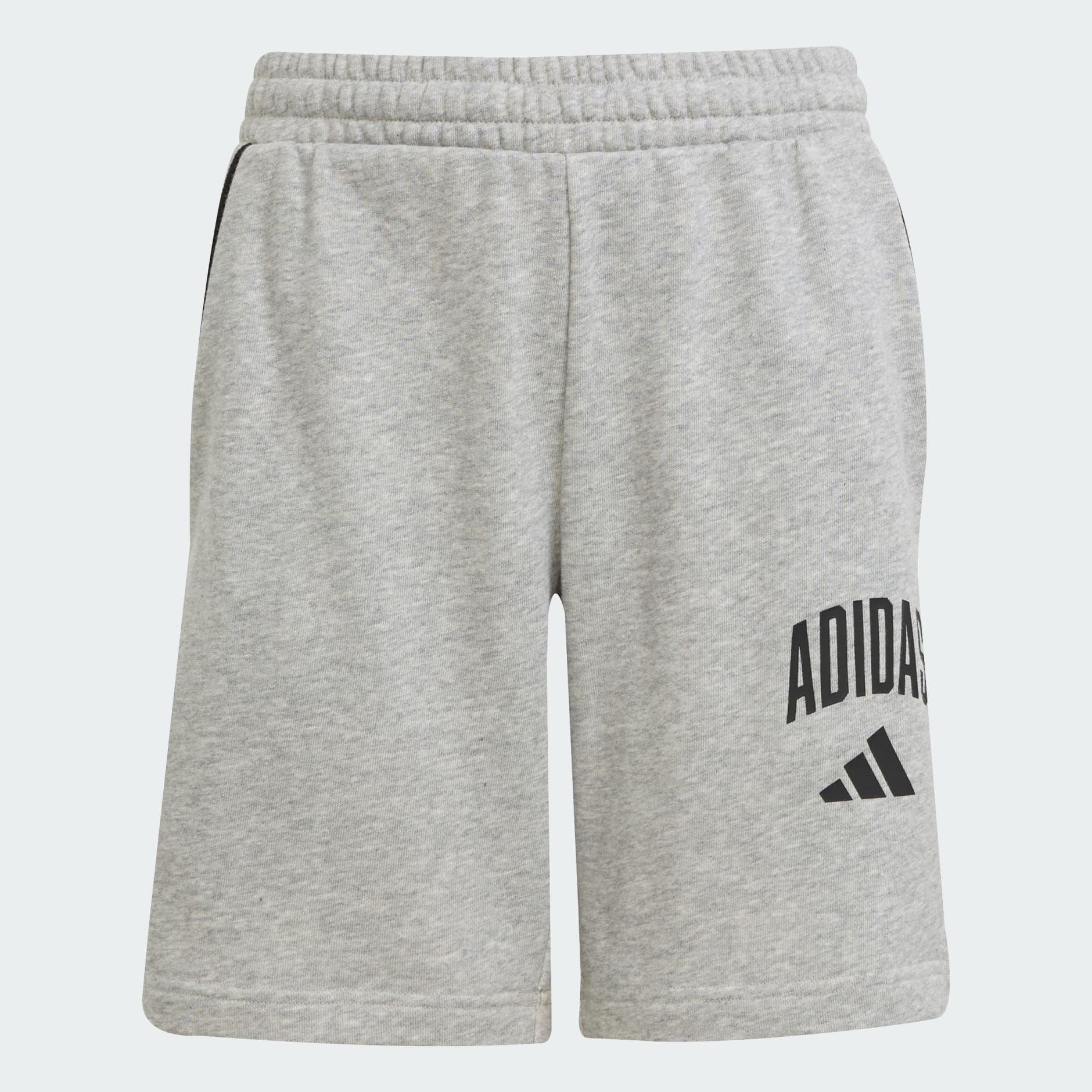ADIDAS KID'S SEASONALS ESSENTIALS COLLEGAITE GREY SHORTS