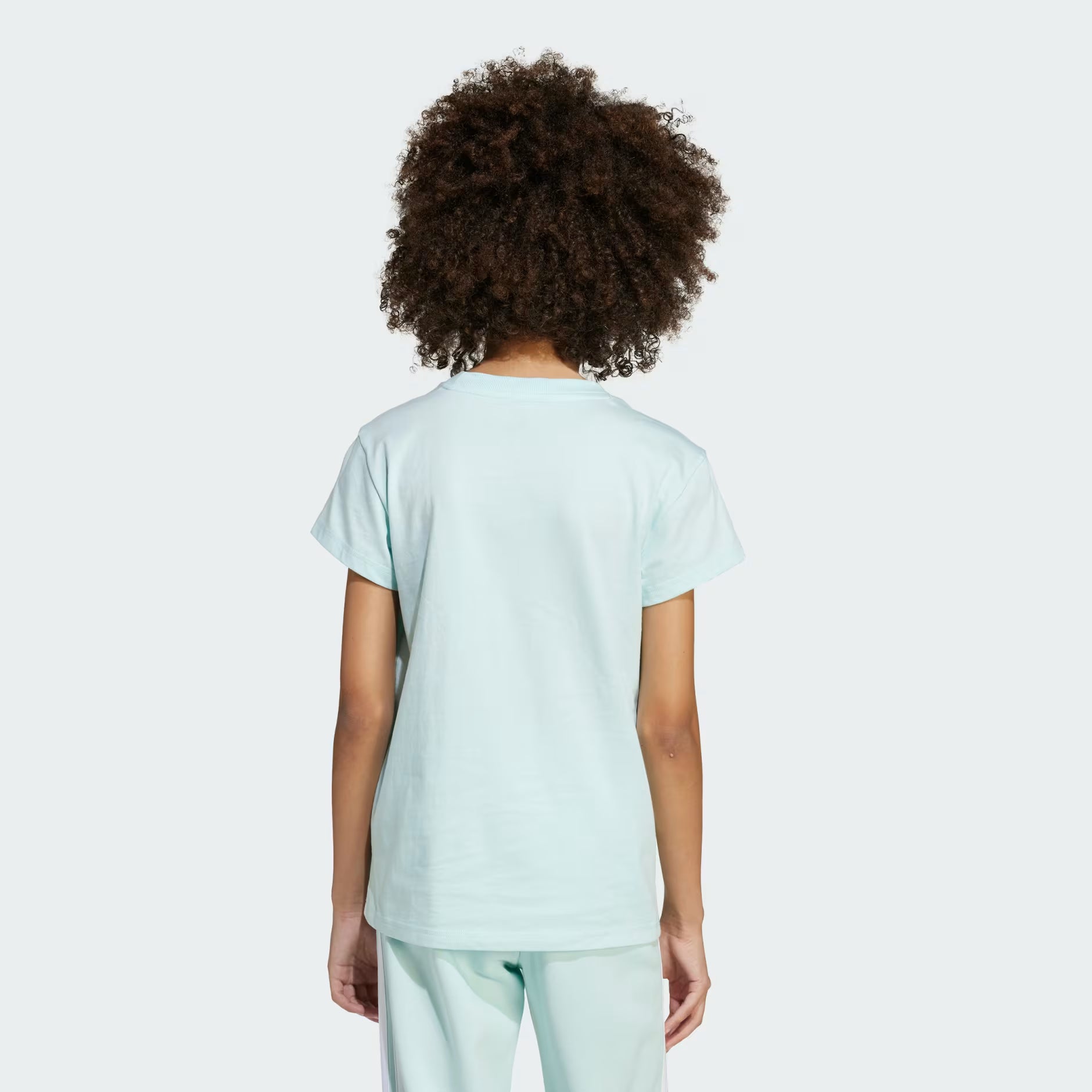 Adidas Kid's Essentials Big Logo Mint Tee