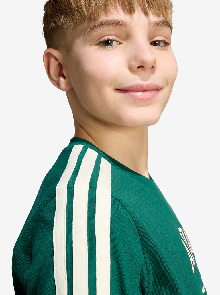 ADIDAS KID'S COLLEGIATE GREEN TEE