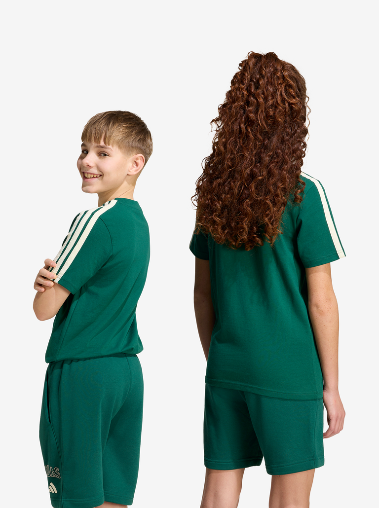 ADIDAS KID'S COLLEGIATE GREEN TEE