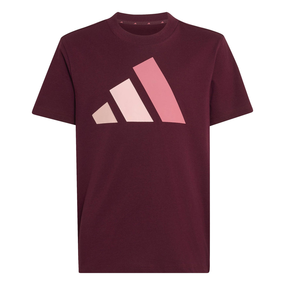 ADIDAS KID'S ESSENTIALS BIG LOGO MAROON TEE