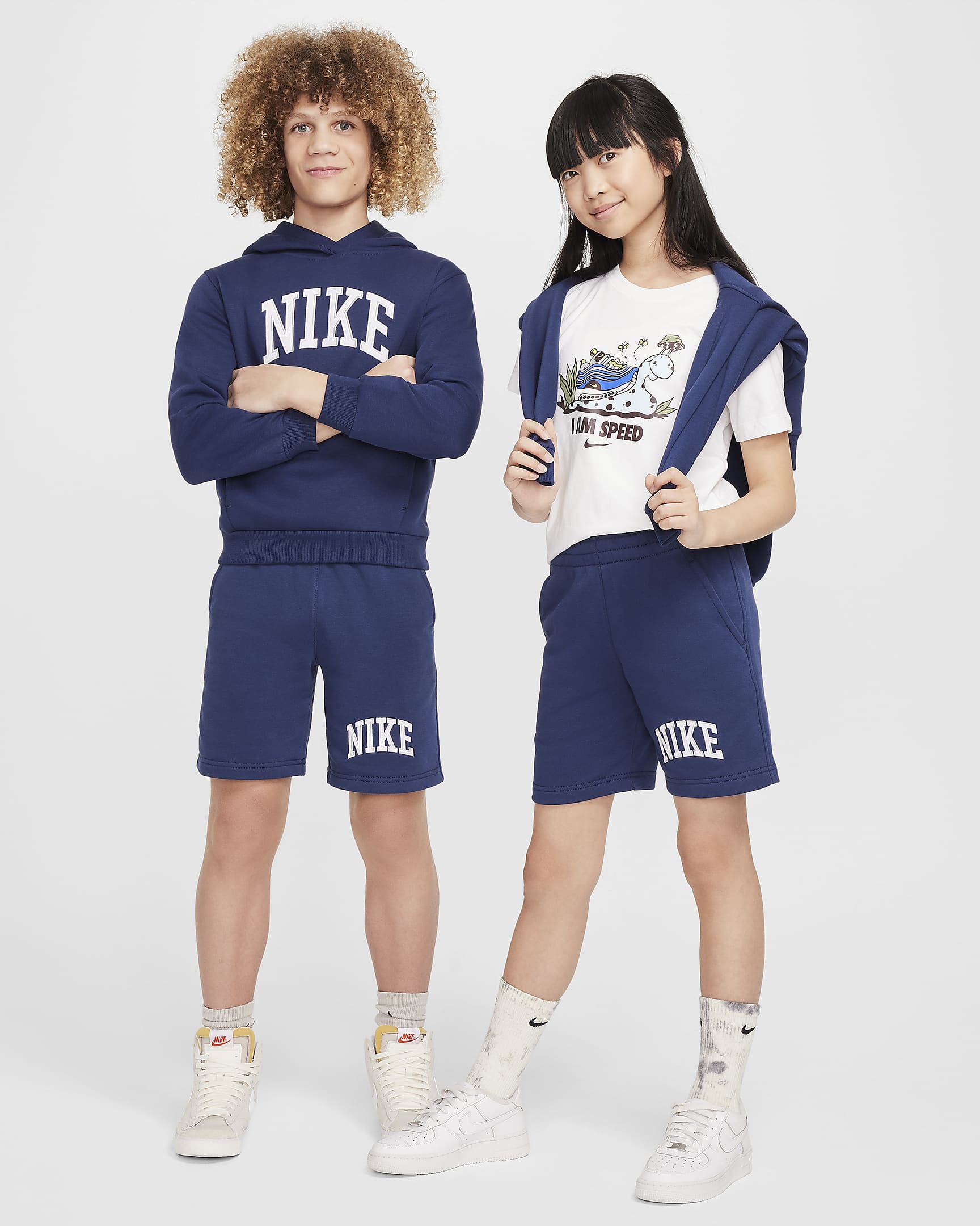 Nike Kid's Club Short Navy Pant