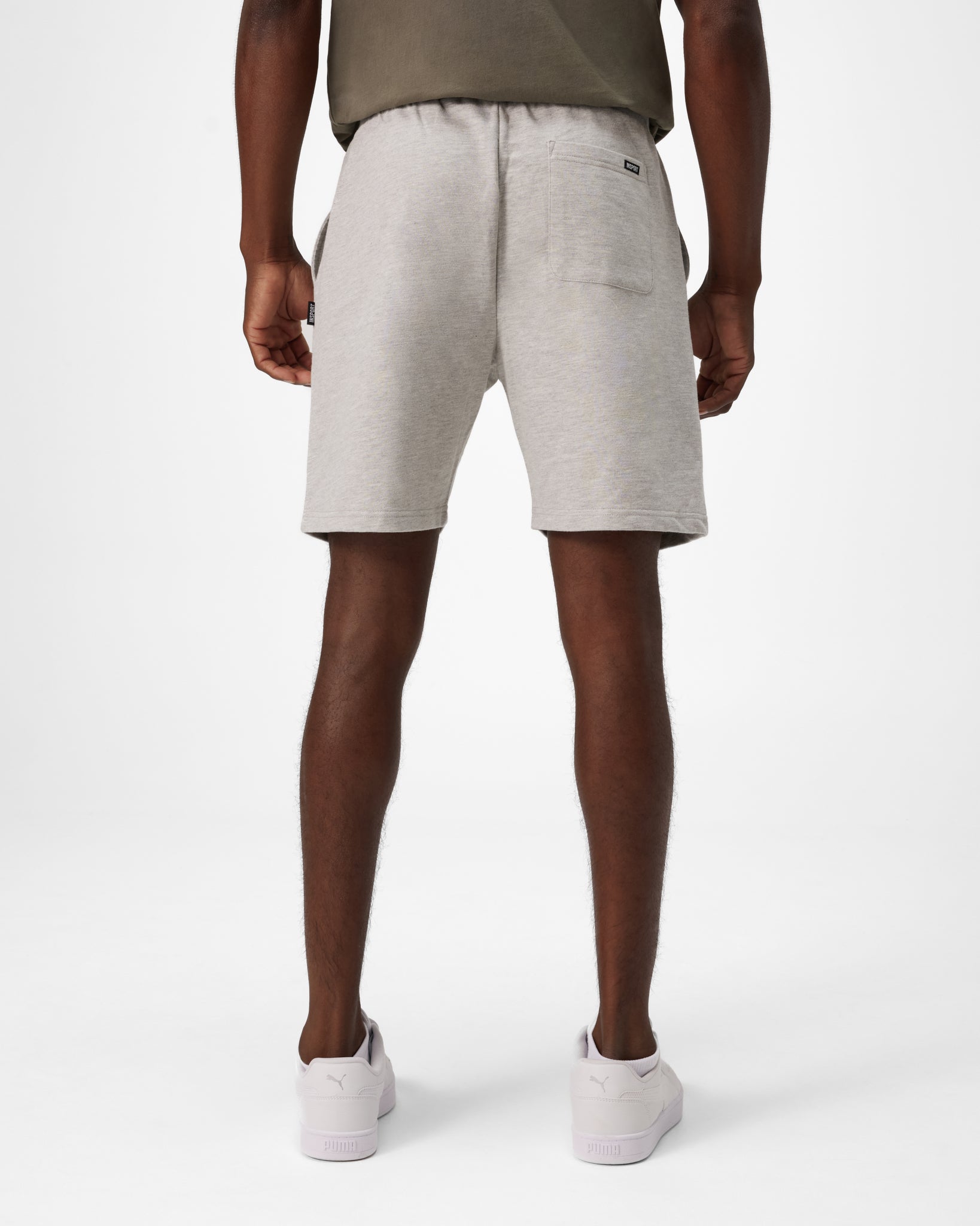 Insport Men's Atlanta Cotton Grey Shorts