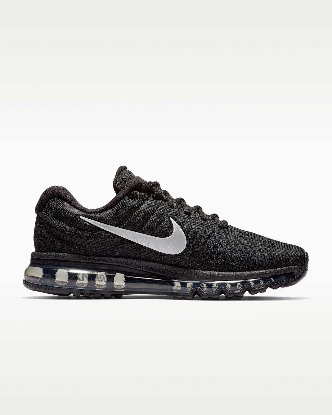 Nike Mens Air Max 2017 Black/Anthracite/White Sneakers