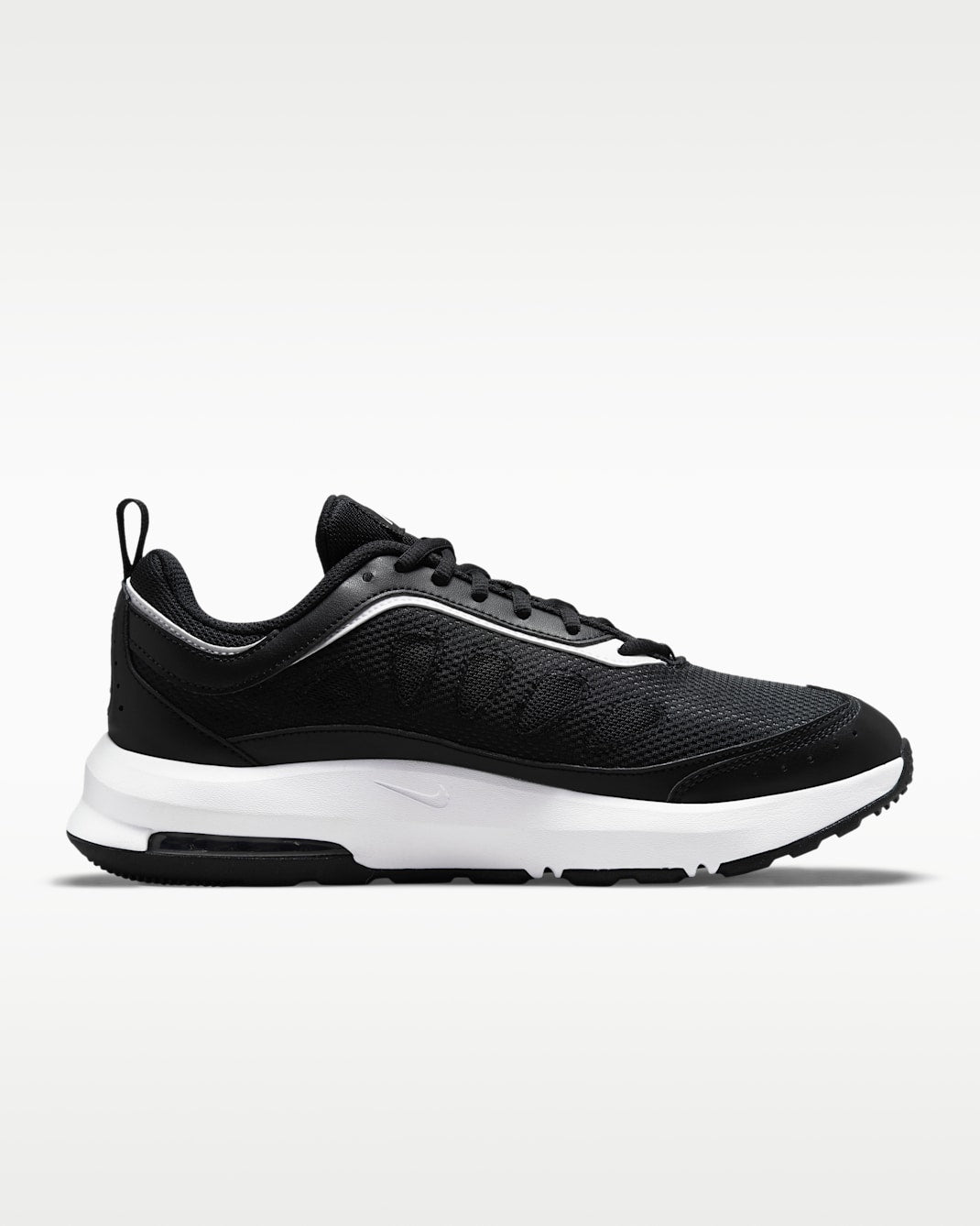 NIKE MEN'S AIR MAX AP BLACK/WHITE SNEAKER SHOES