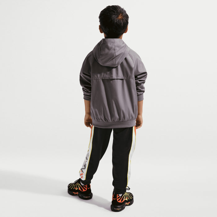 Nike Kid's Victory Lap French Terry Black Trackpants