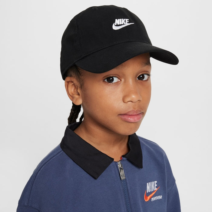 Nike Kid's Futura Curve Black Cap