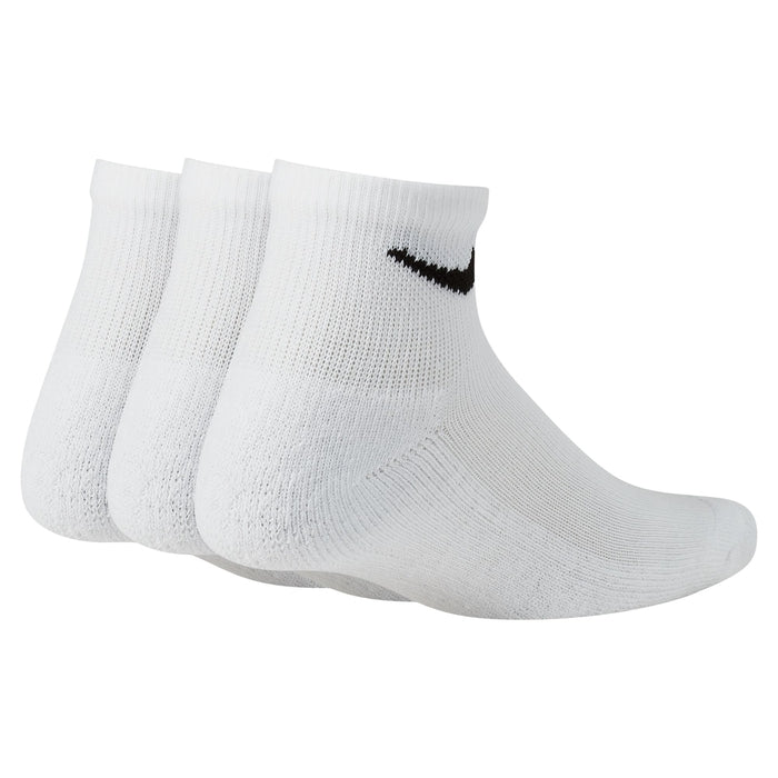 Nike Kid's Cushions Ankle 3 Packs White Socks