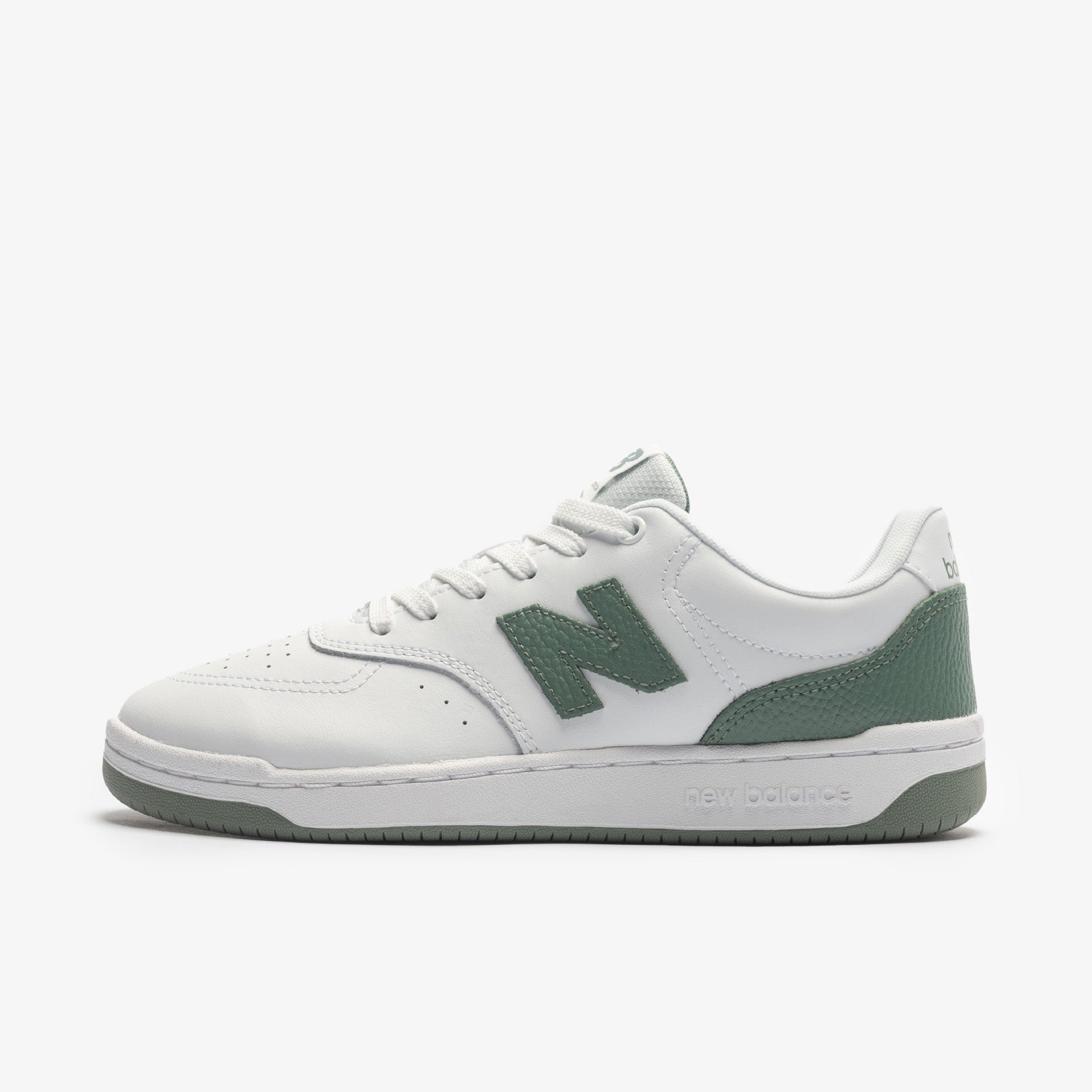 New Balance Unisex Bb80 Green/White Sneaker Shoes