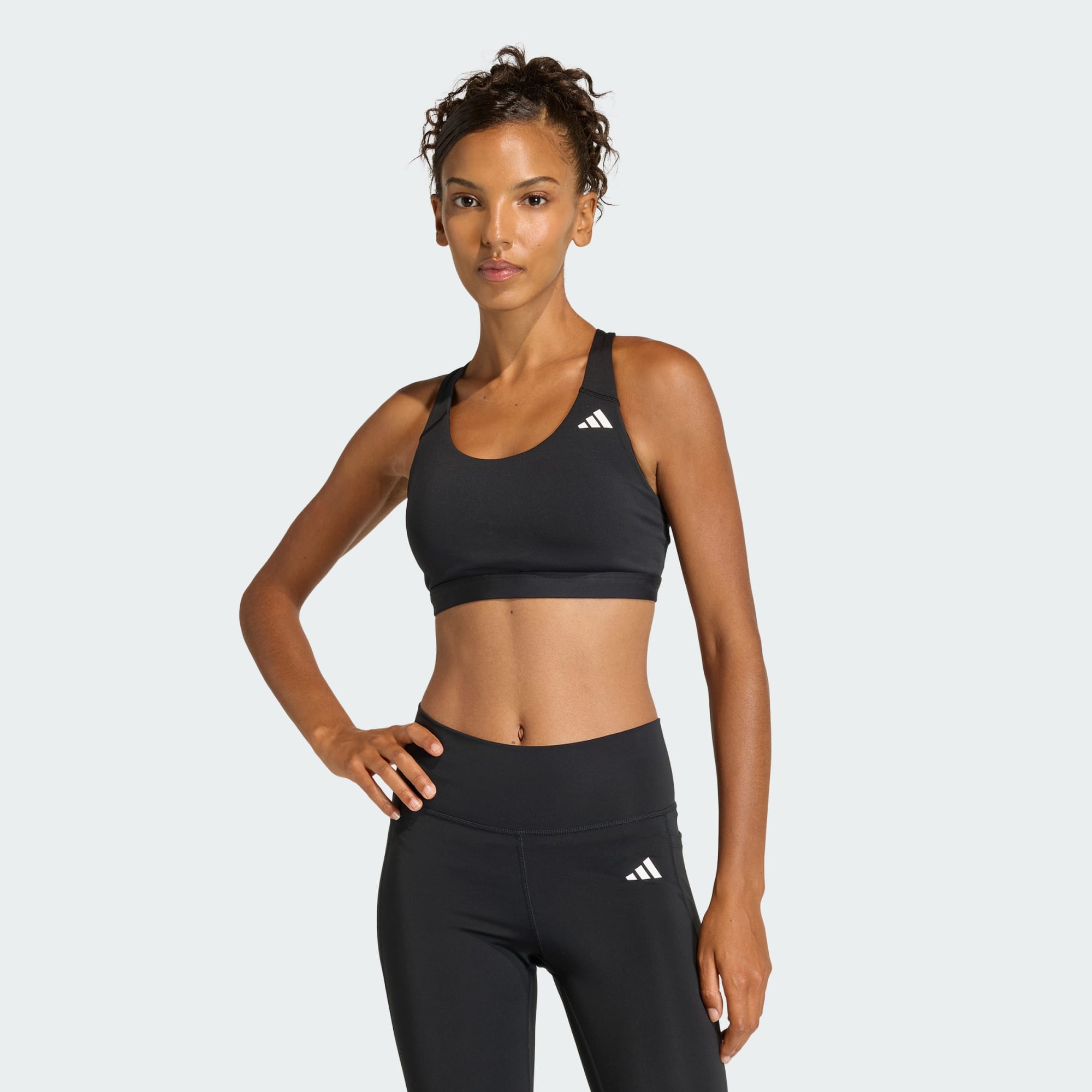 ADIDAS WOMEN'S OPTIME ESSENTIALS WORKOUT MEDIUM SUPPORT BRA