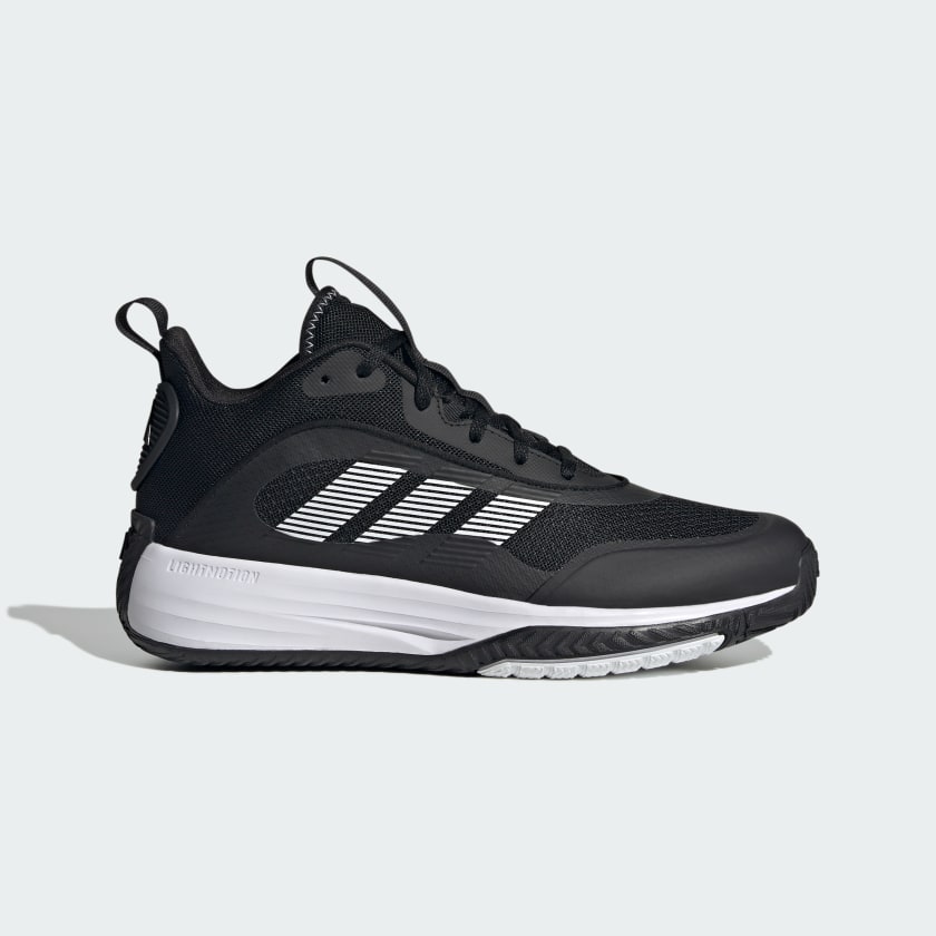 Adidas Men's Own The Game 3 Black/White Basketball Shoes