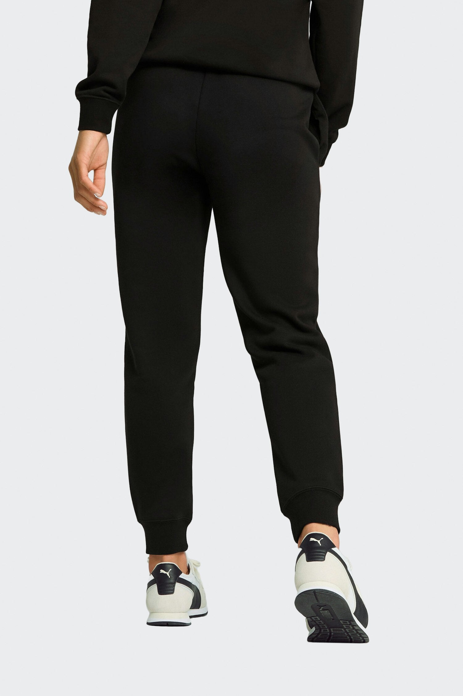Puma Women's Essentials Small Logo Black Sweatpant