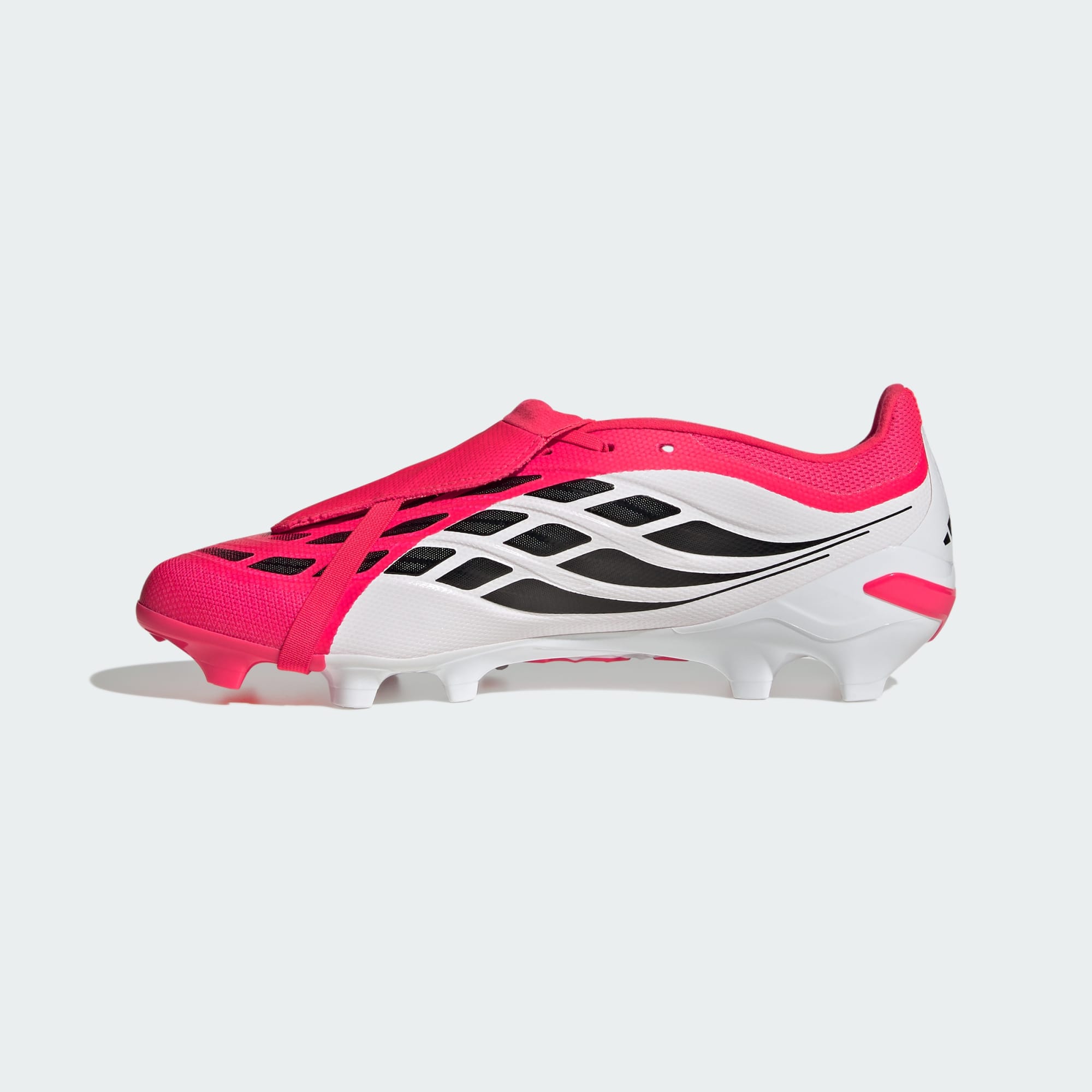 ADIDAS MEN'S PREDATOR LEAGUE FOLD-OVER TONGUE FG RED/WHITE/BLACK FOOTBALL BOOTS