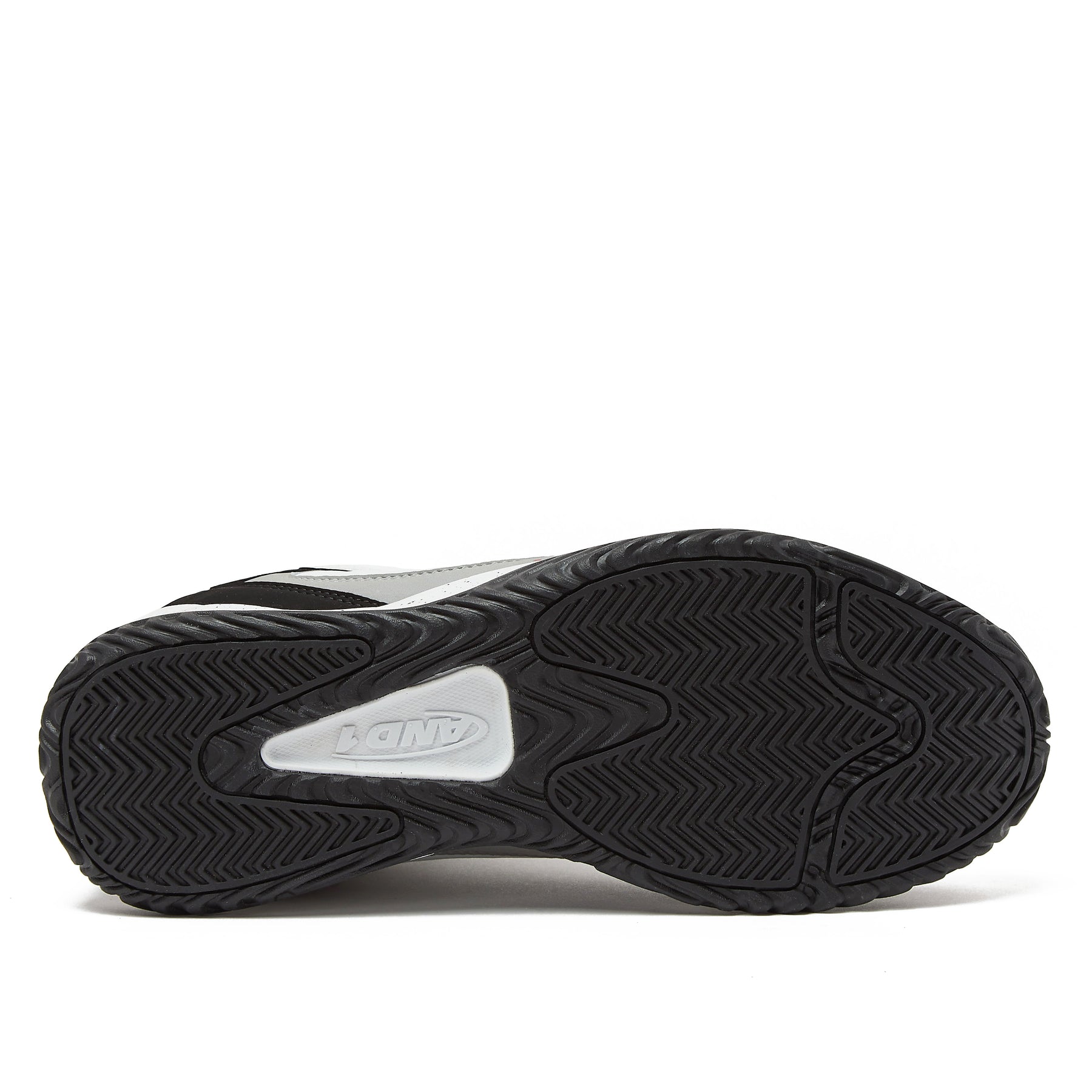 And 1 Junior Pulse 3.0 White/Black Basketball Shoe