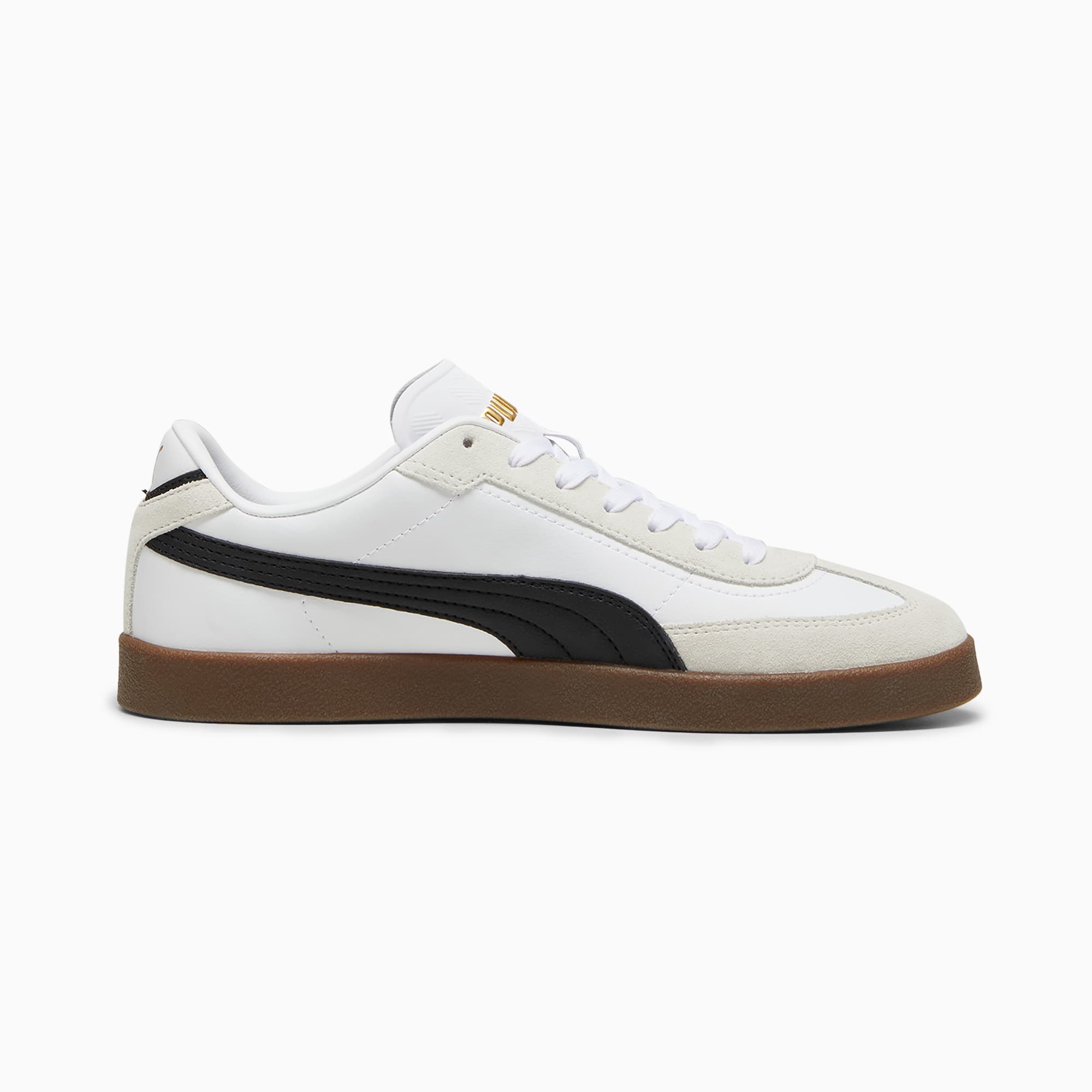 Puma Men's Club White/Black Sneaker Shoes
