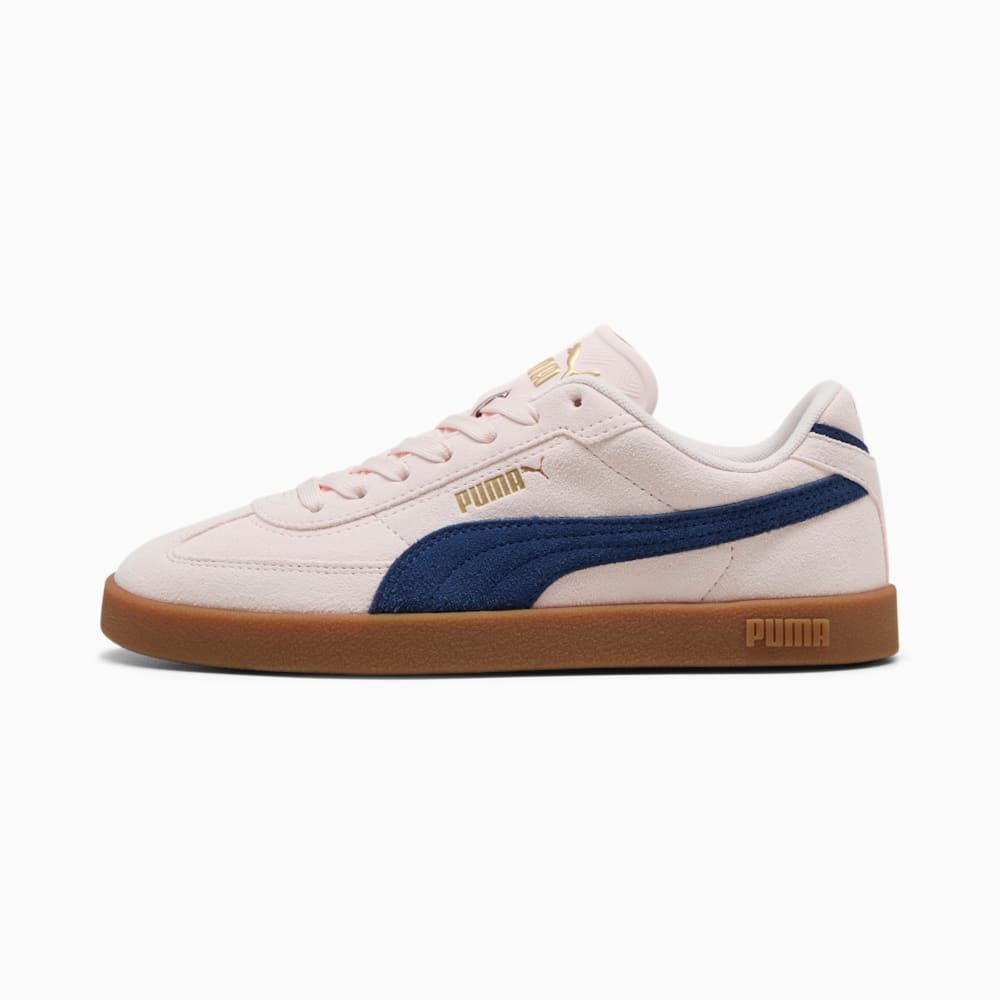 Puma Men's Club Suede Flower Pink/Blue Sneaker Shoes