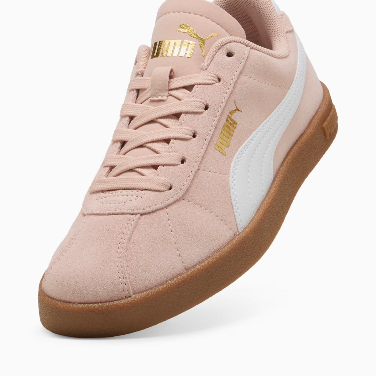 PUMA WOMEN'S CLUB II ROSE QUARTZ/WHITE SNEAKER SHOES