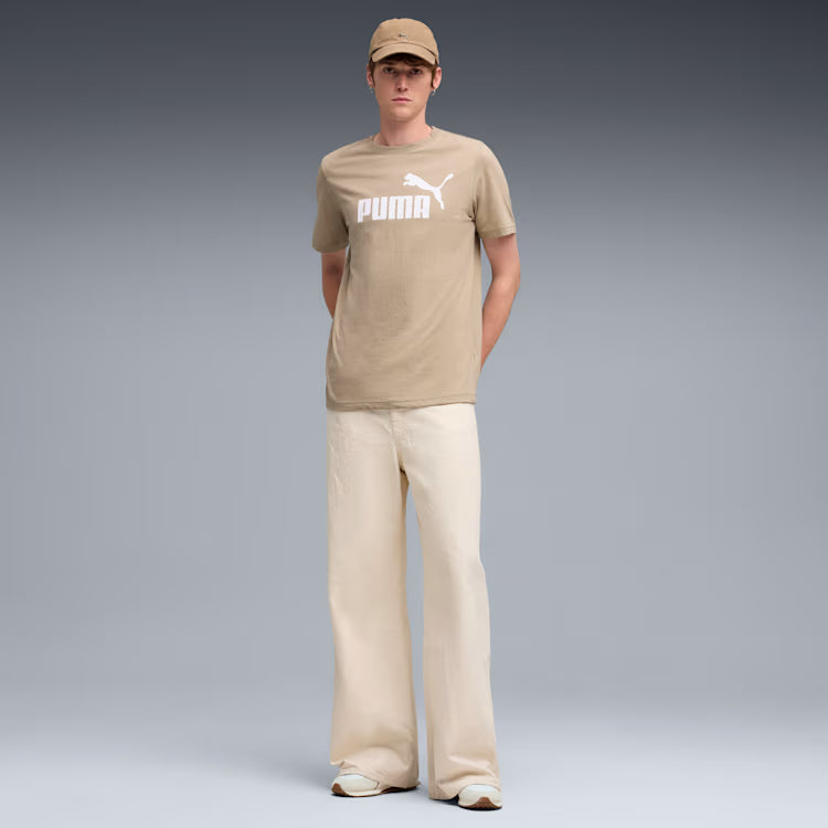 Puma Men's Essentials No.1 Logo Coffee Tee