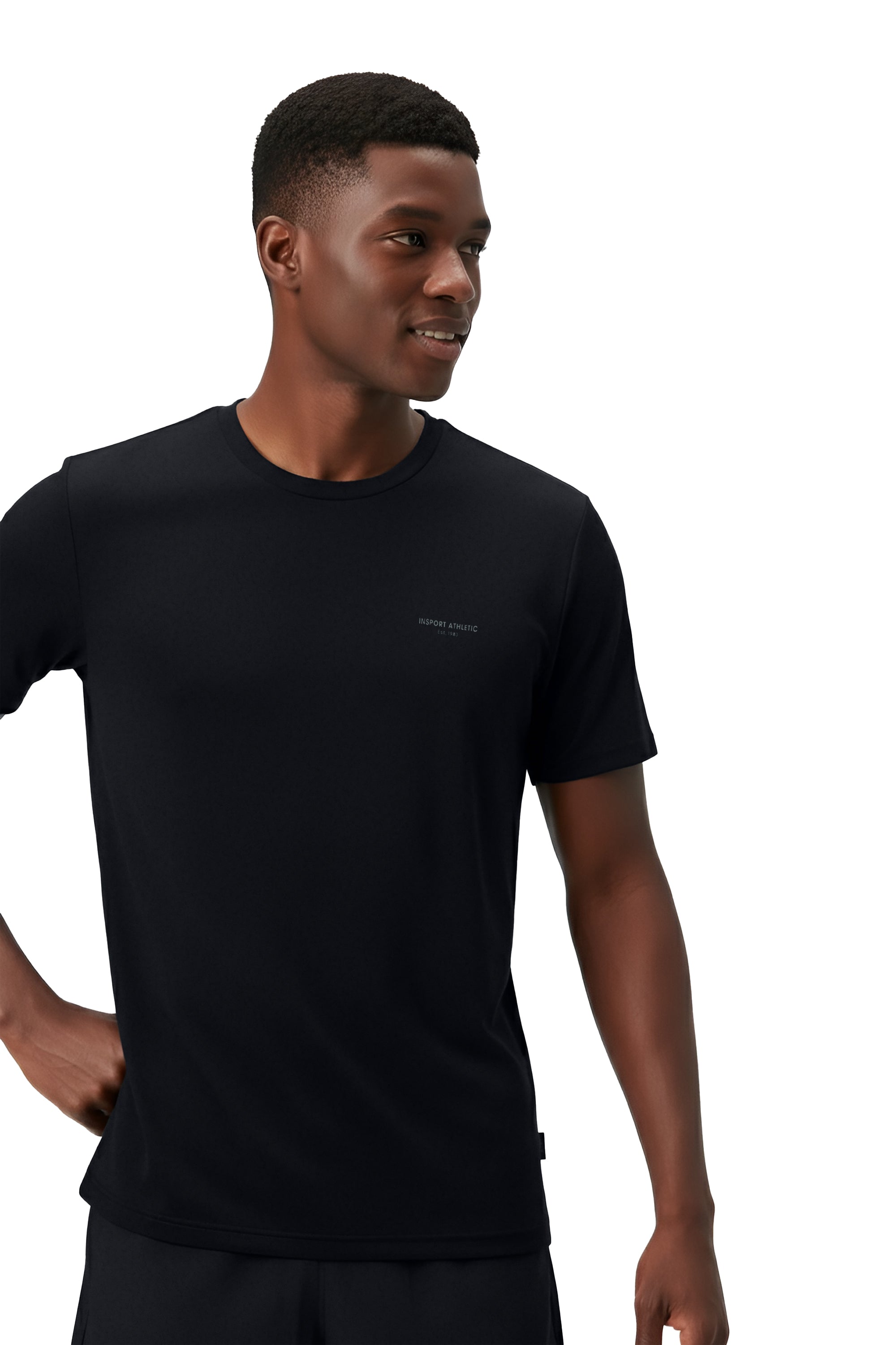 Insport Men's Performance Tee Black