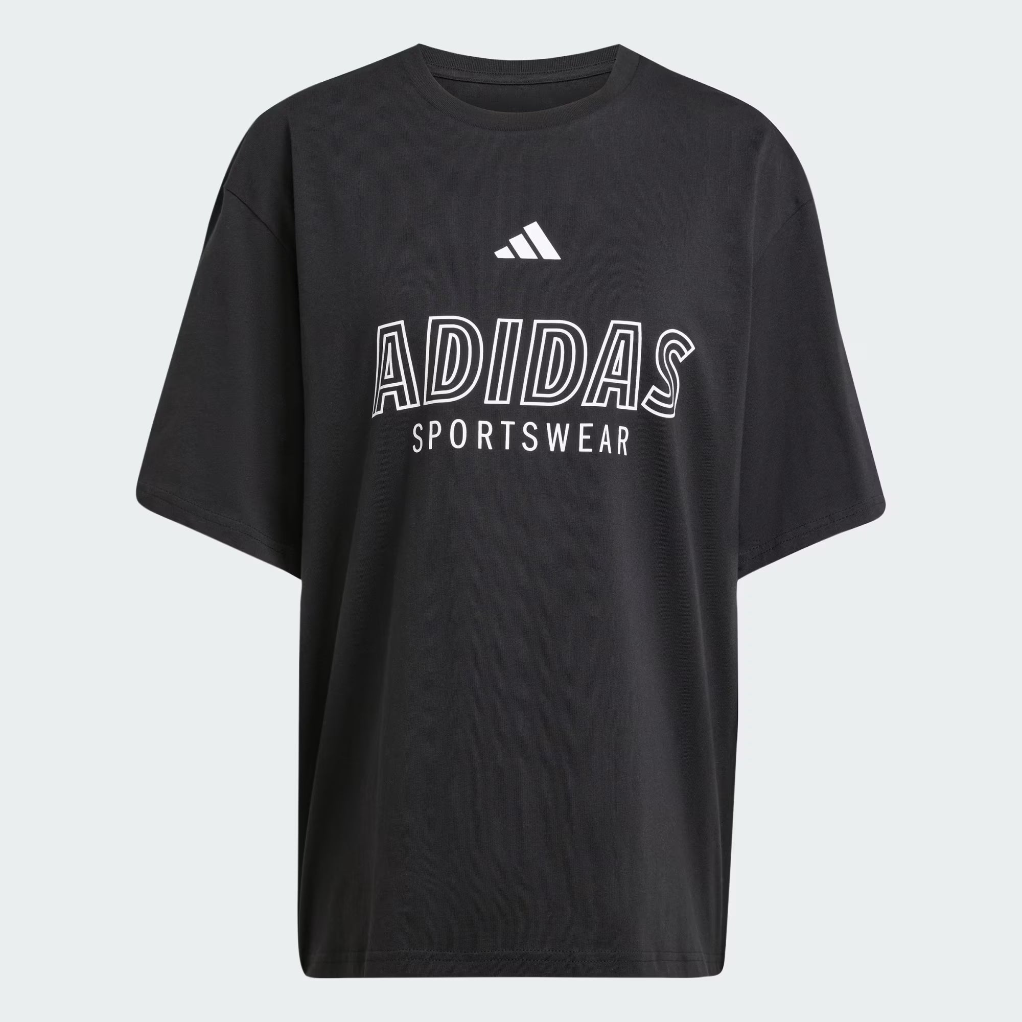 Adidas Women's House Of Tiro Black Tee