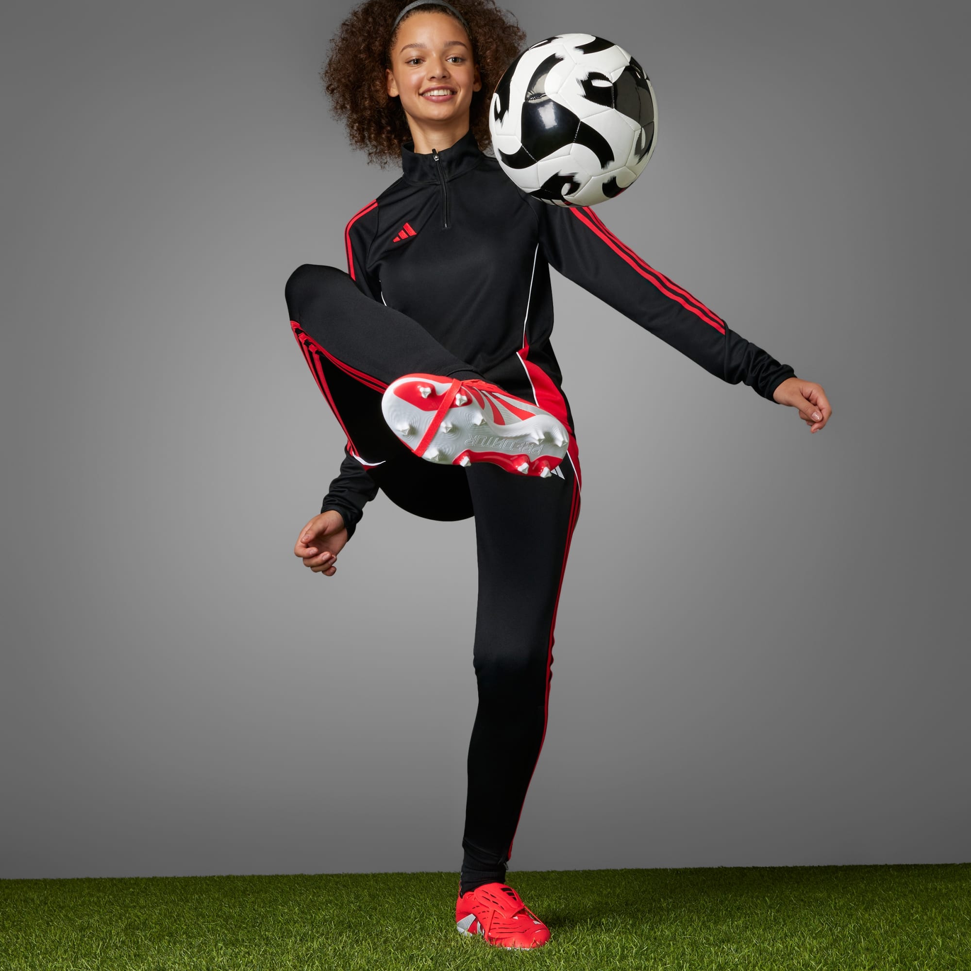 Adidas Men's Predator P3 Fold Red/White Football Boots