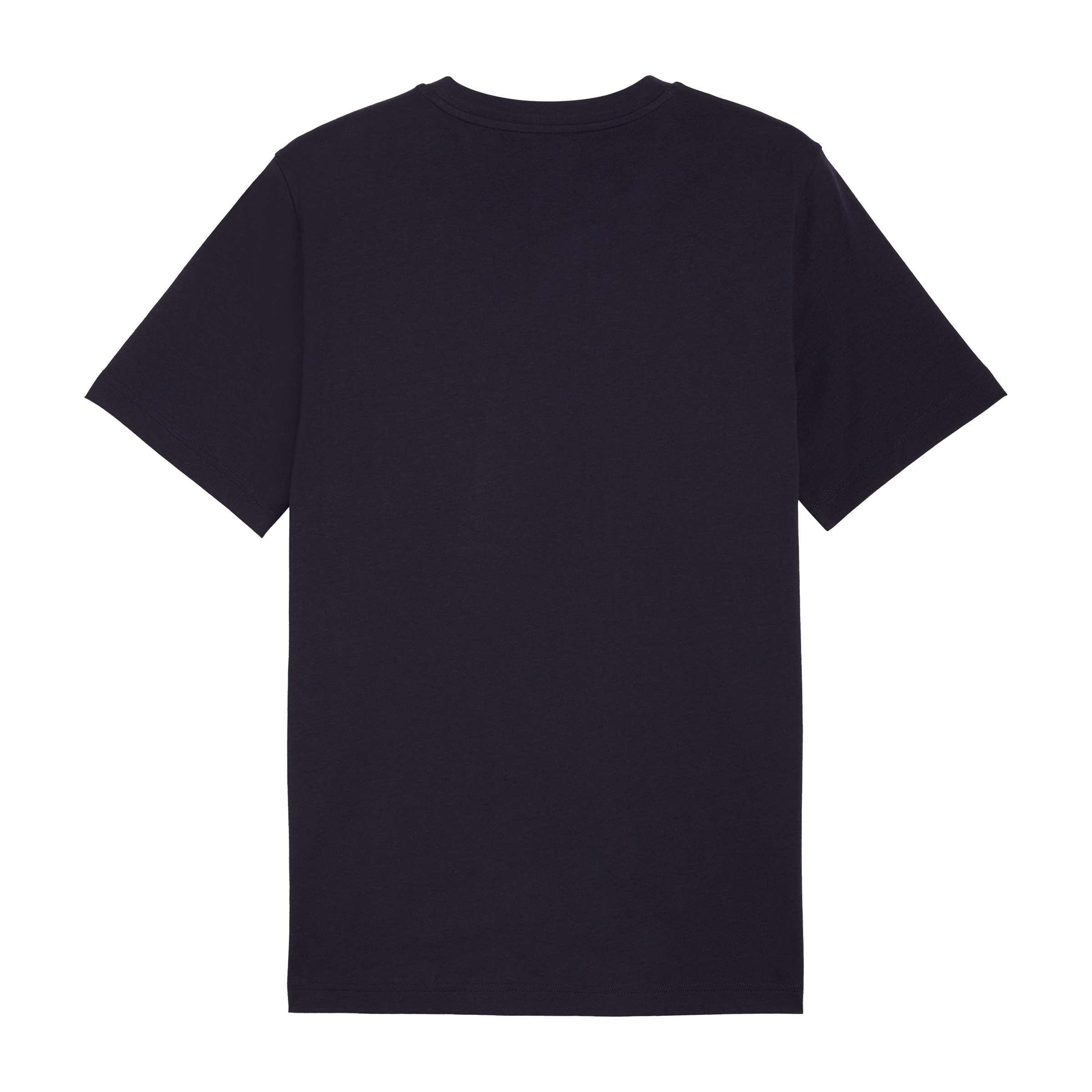 Puma Men's Essentials 2 Colour Logo Navy/Red Tee