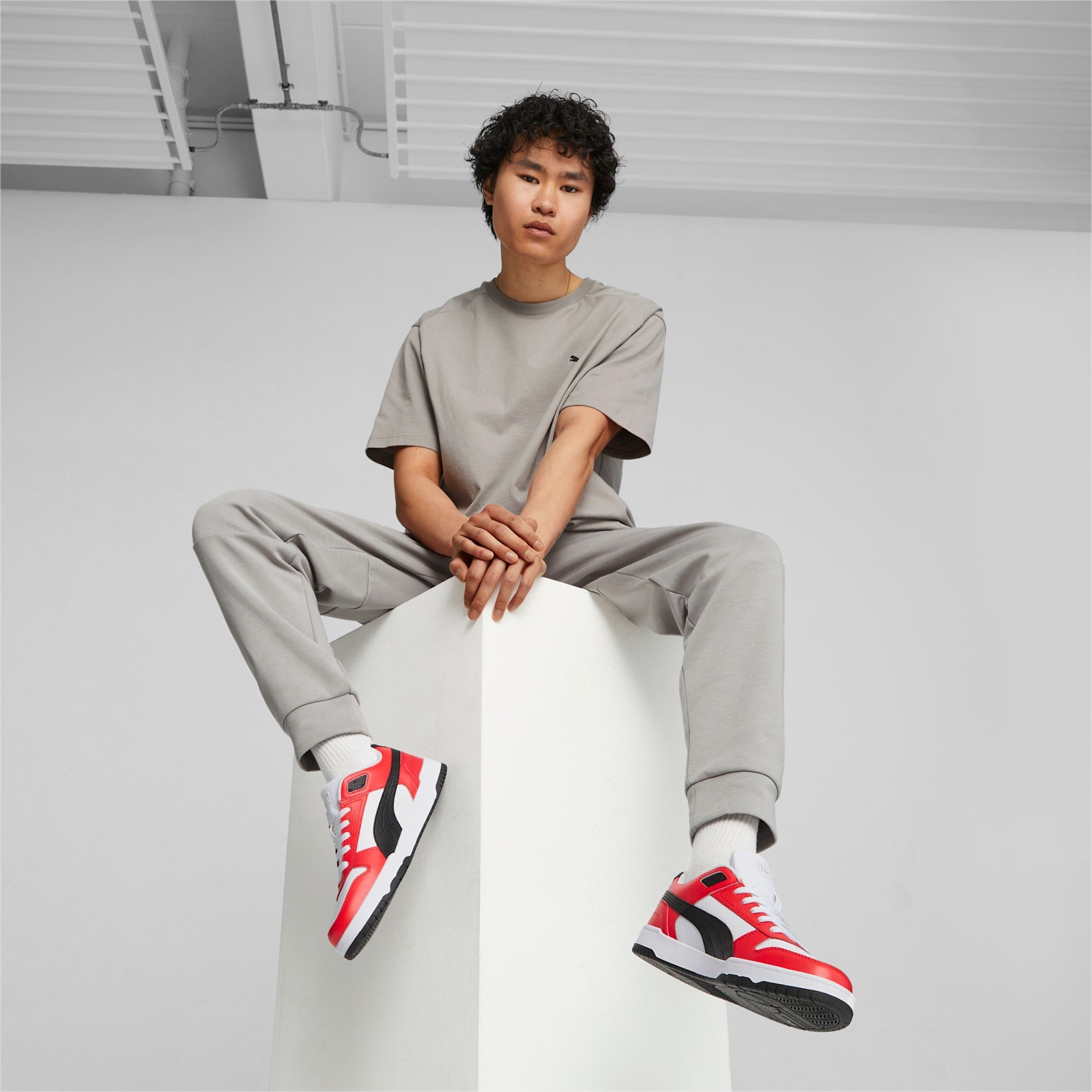 Puma Men's Game Low Red/Black Shoes