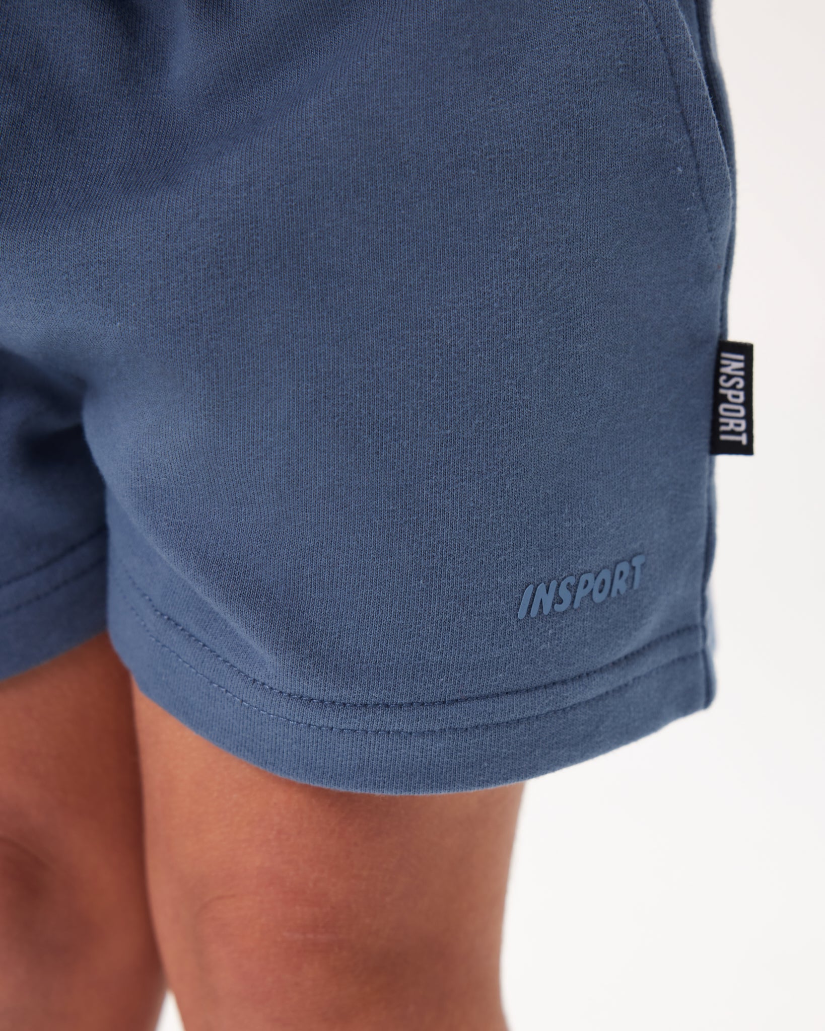 Insport Kids French Terry Short Navy