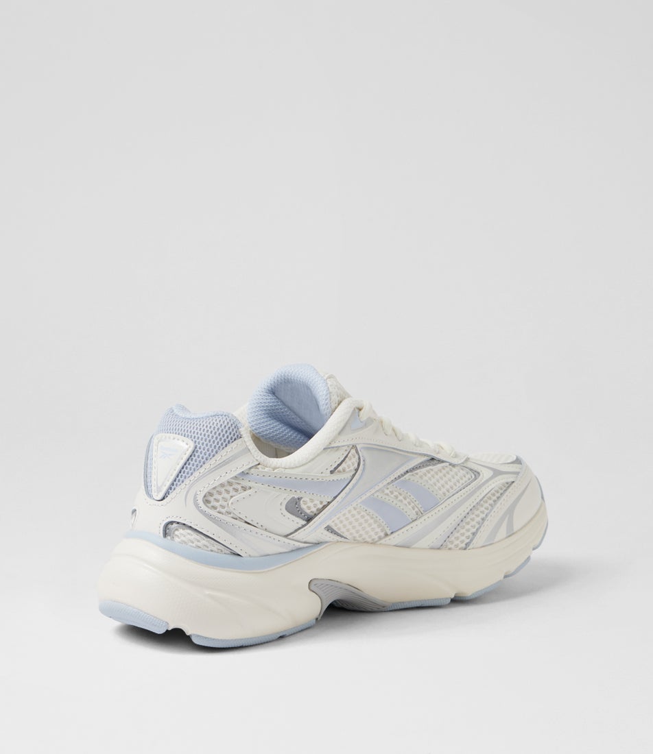 REEBOK WOMEN'S BELWAVE BLUE/CHALK/GREY SNEAKER SHOES