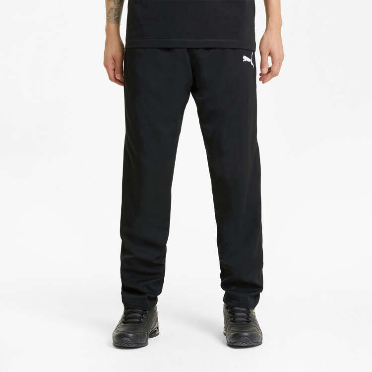 Puma Men's Active Woven Black Trackpants